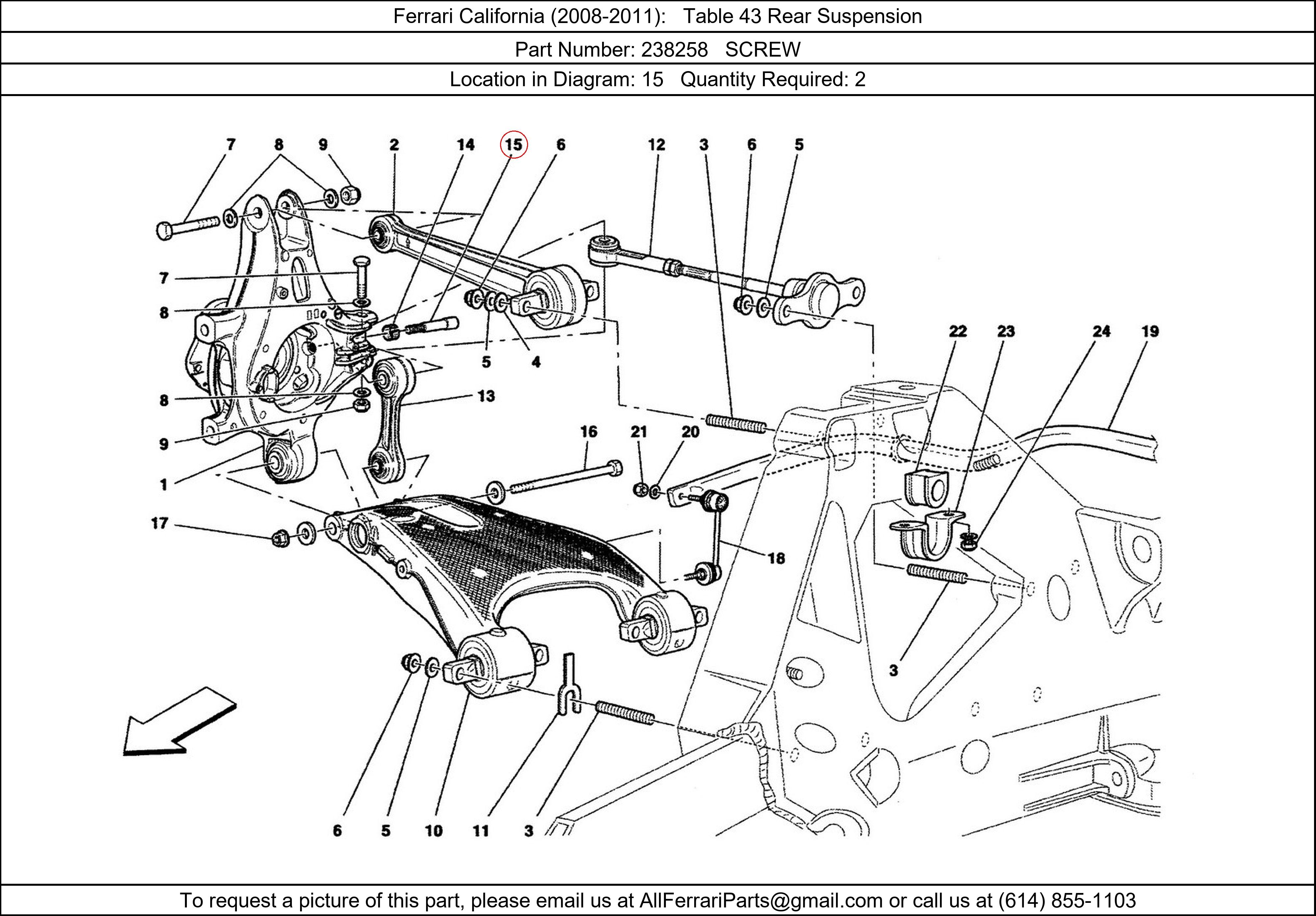 Ferrari Part 238258