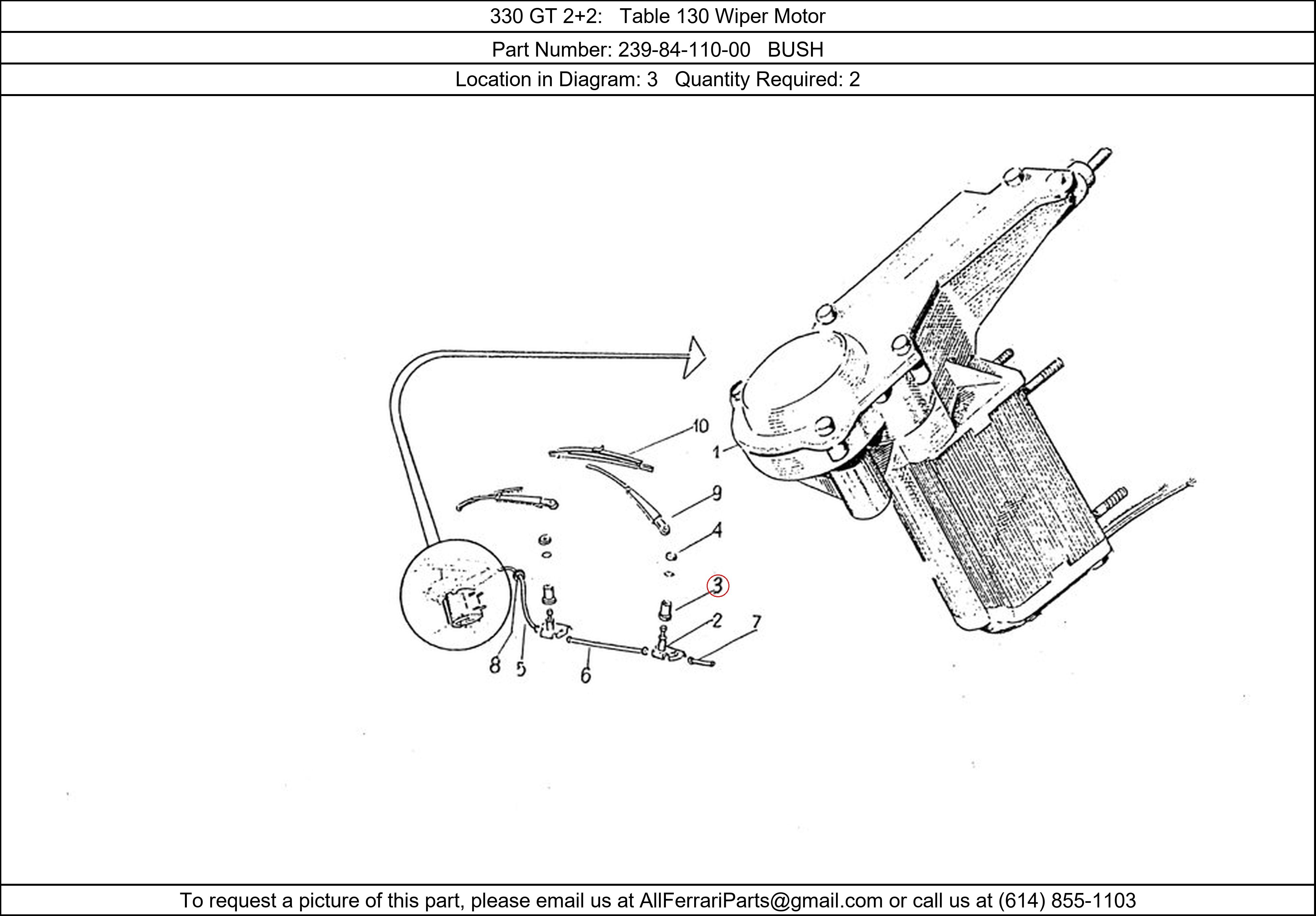 Ferrari Part 239-84-110-00