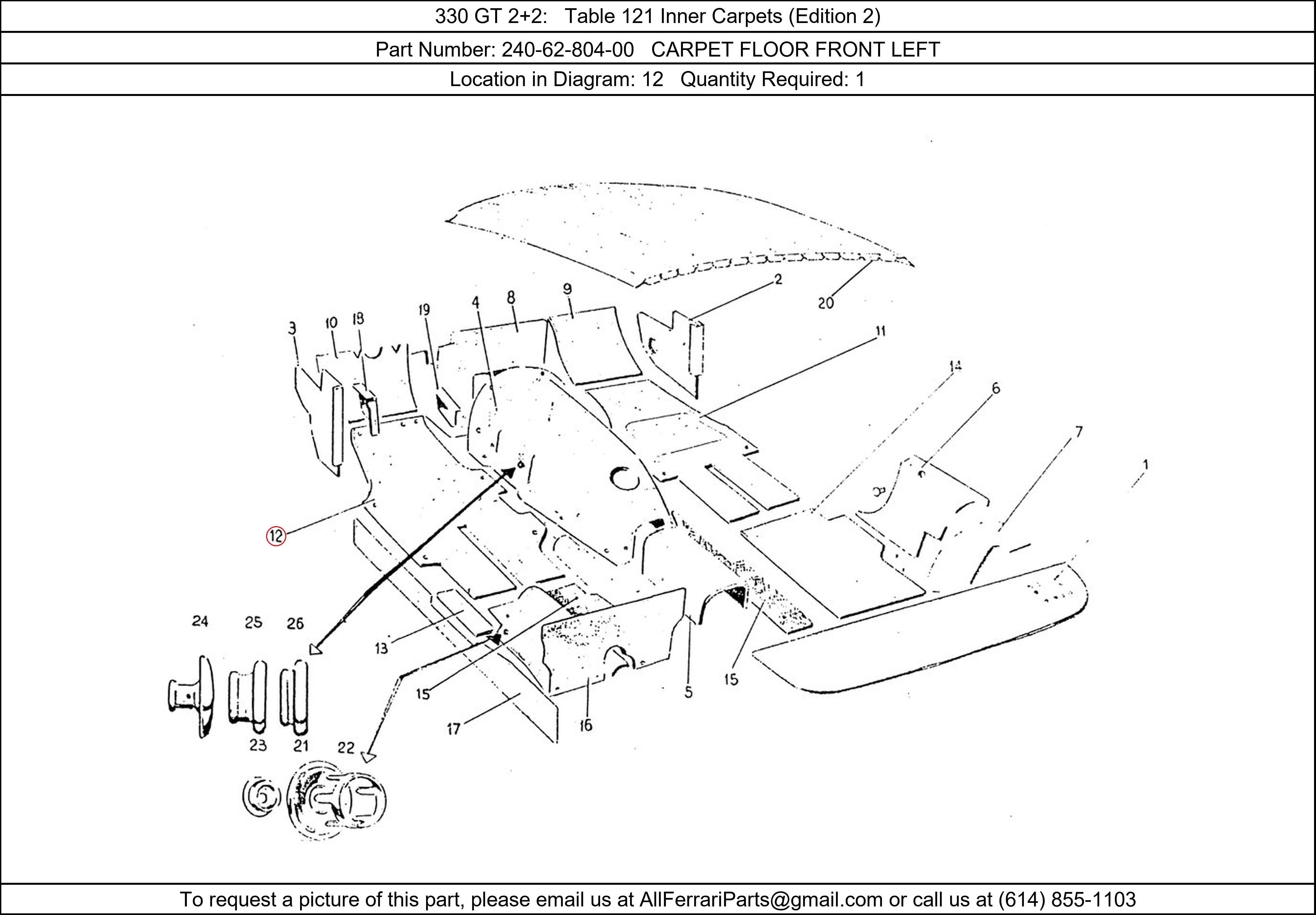 Ferrari Part 240-62-804-00