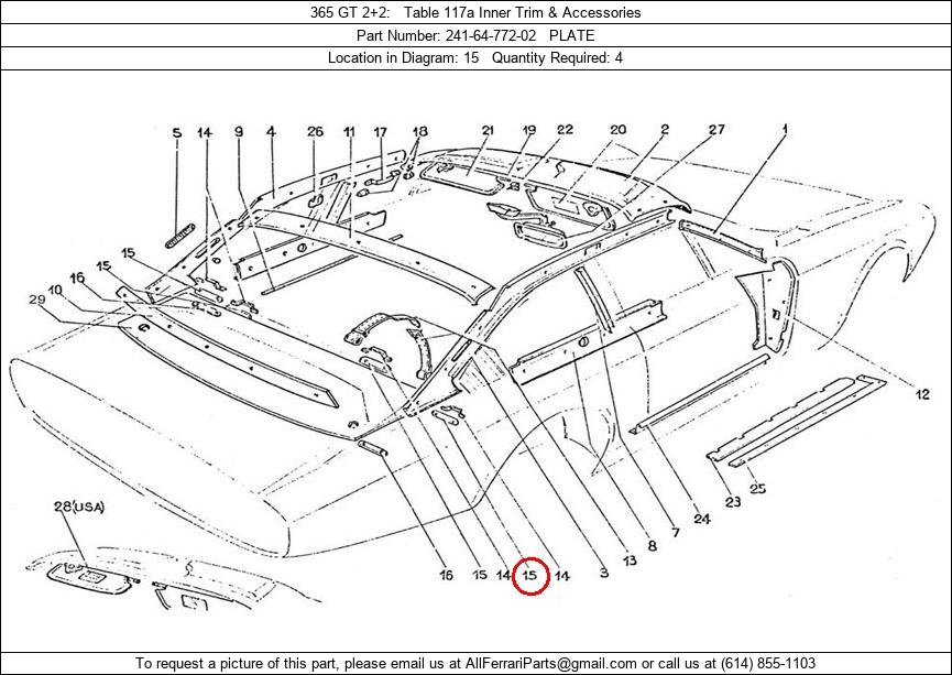Ferrari Part 241-64-772-02