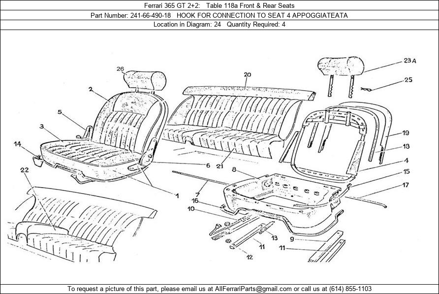 Ferrari Part 241-66-490-18