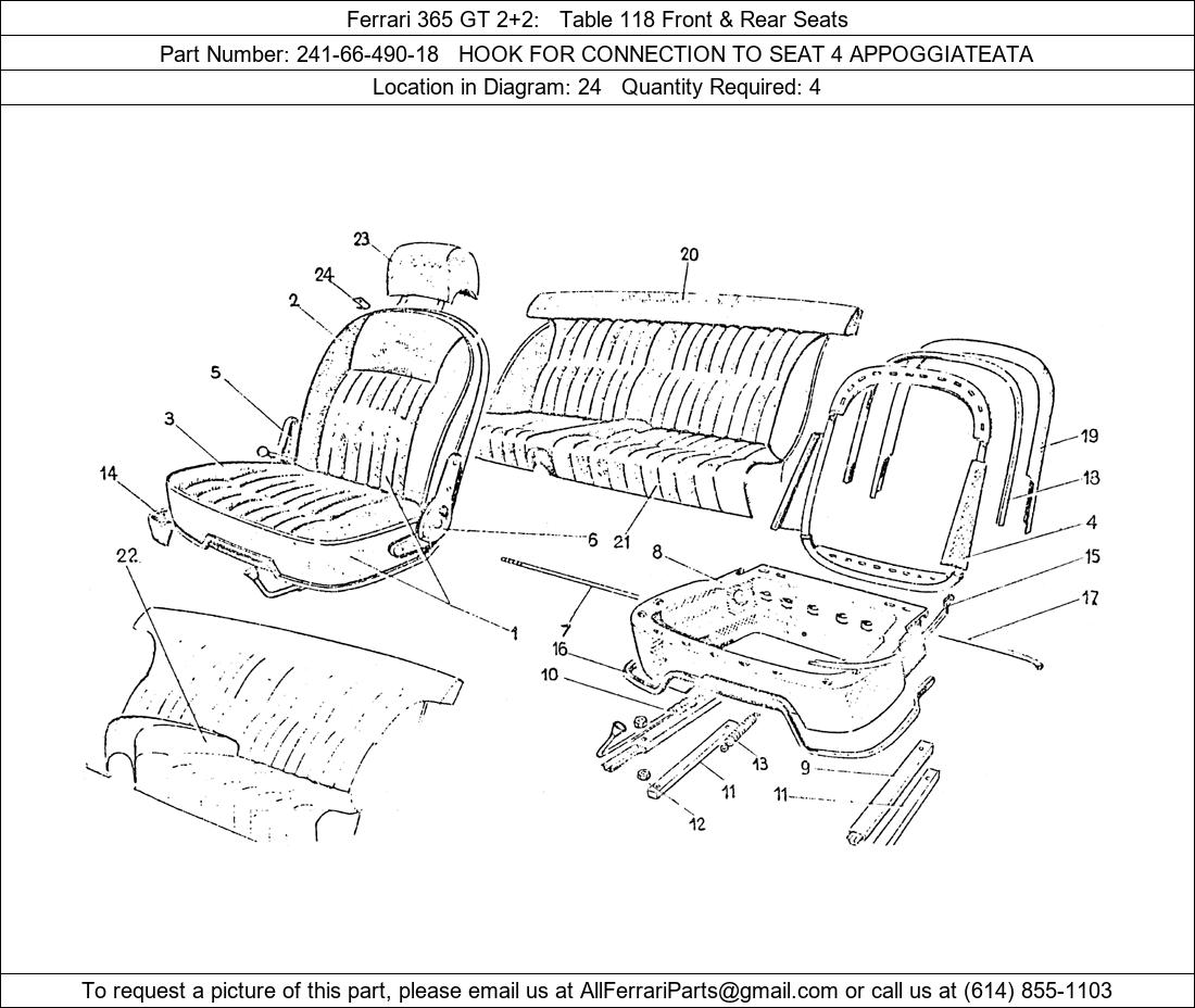 Ferrari Part 241-66-490-18