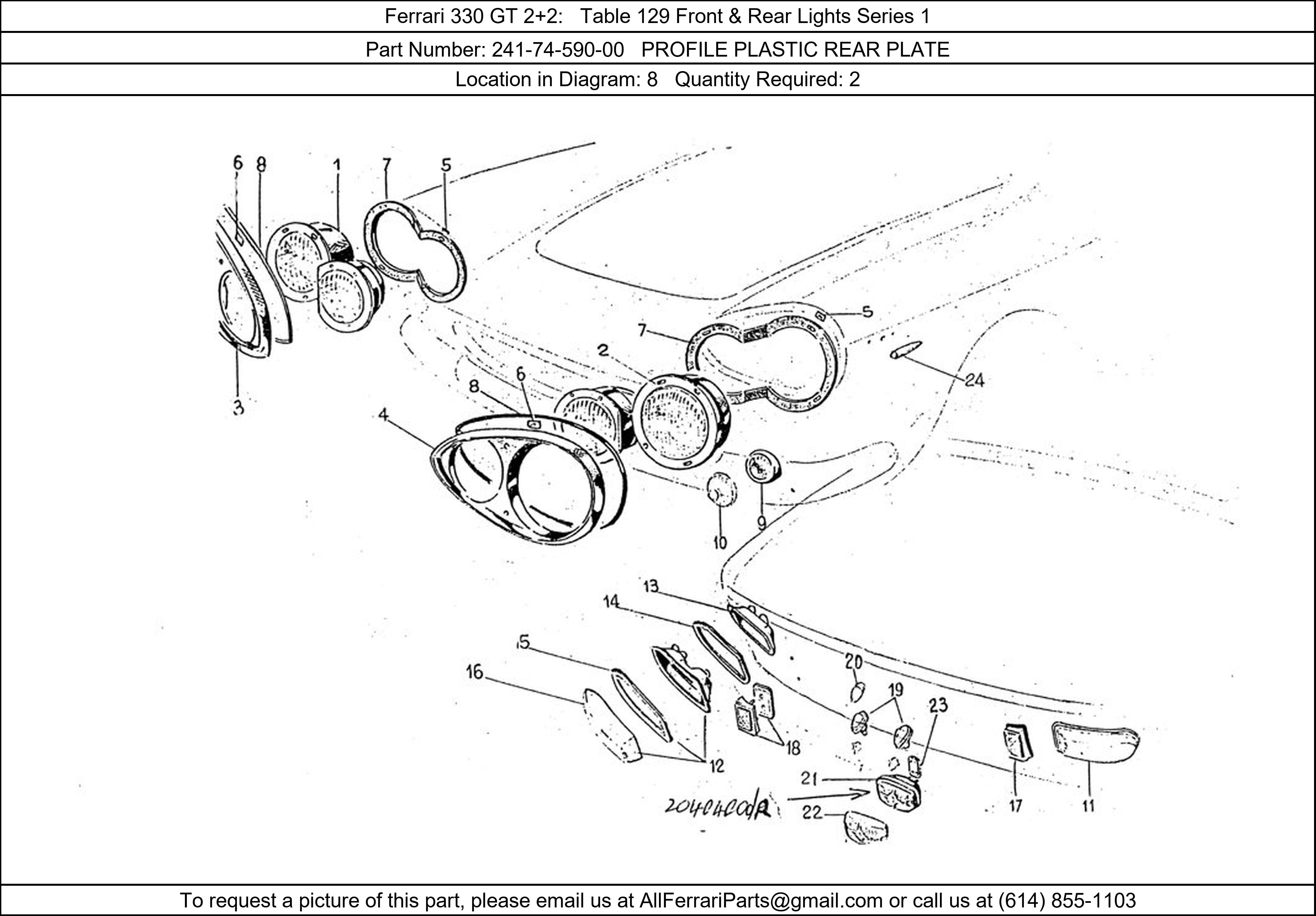 Ferrari Part 241-74-590-00