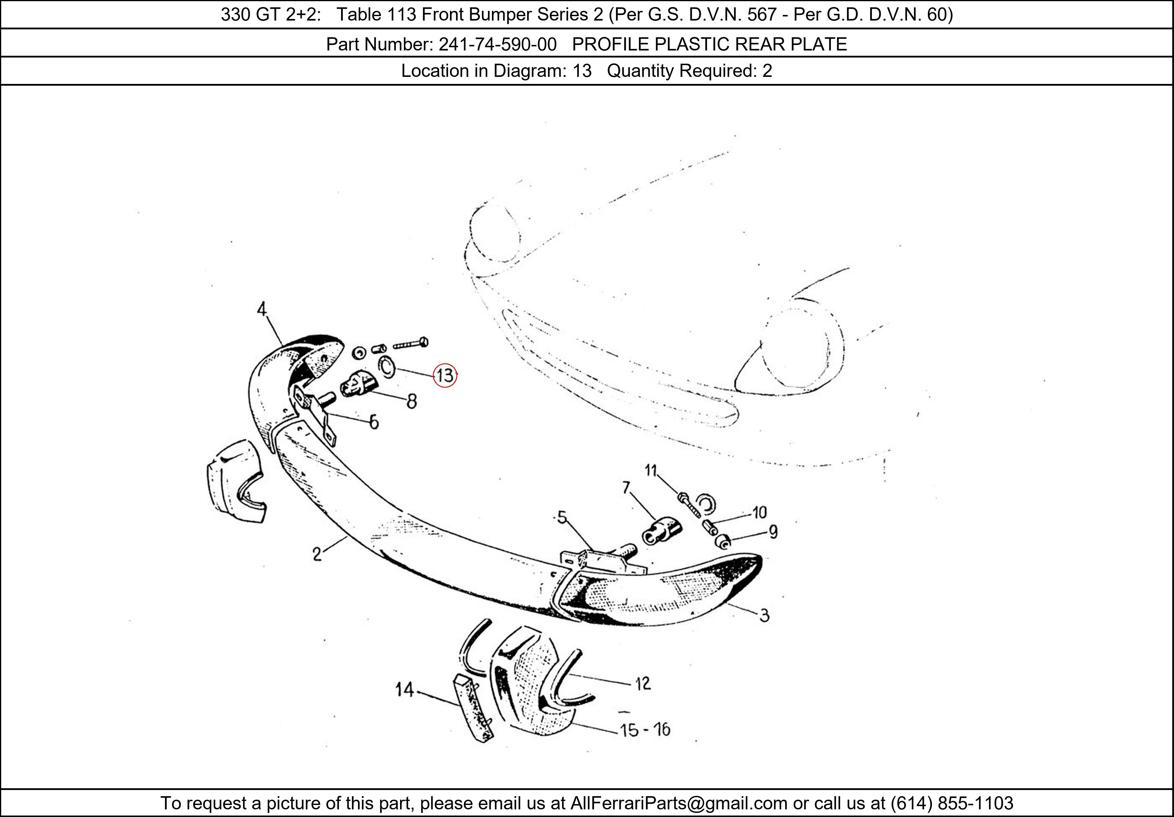 Ferrari Part 241-74-590-00