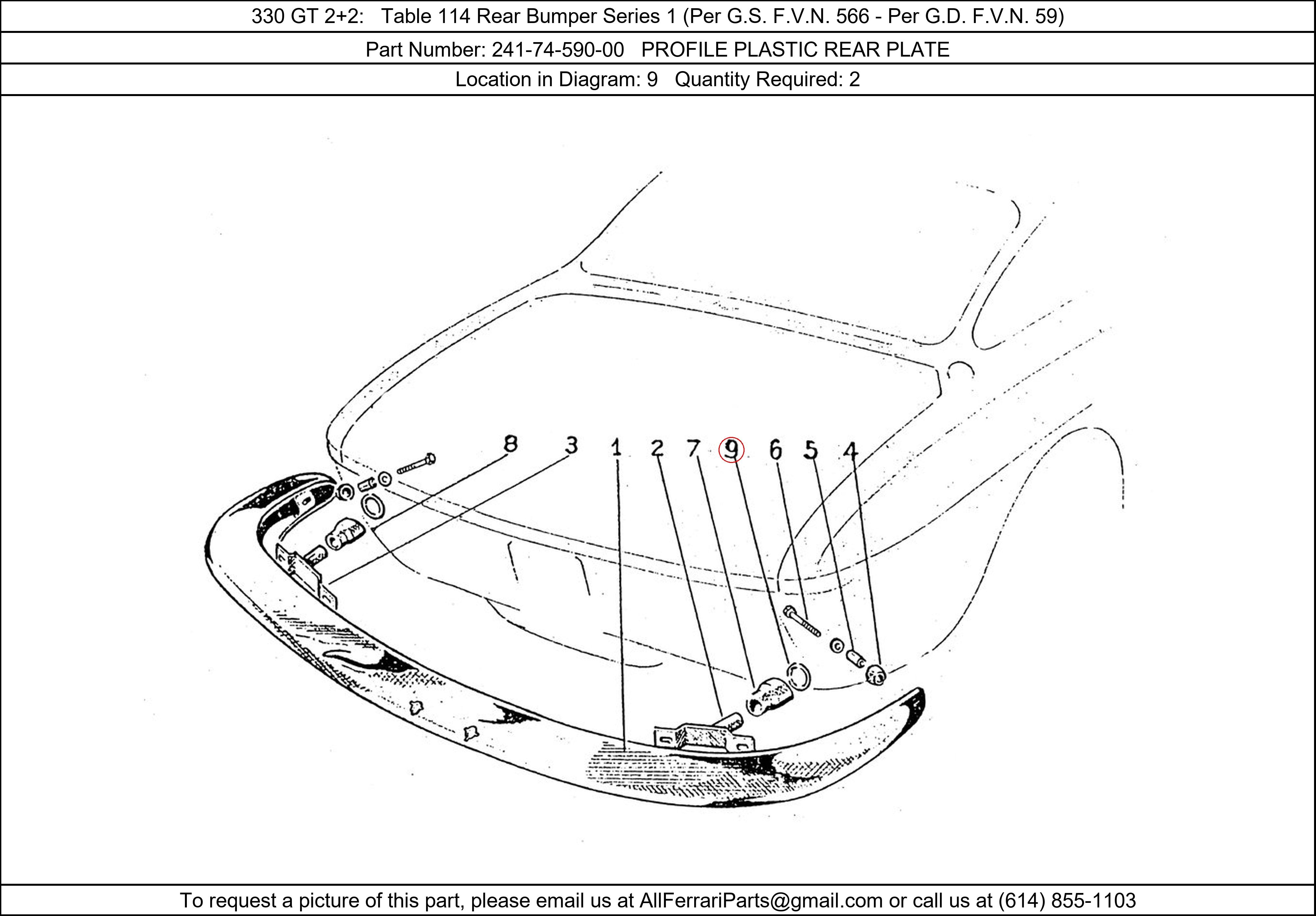 Ferrari Part 241-74-590-00