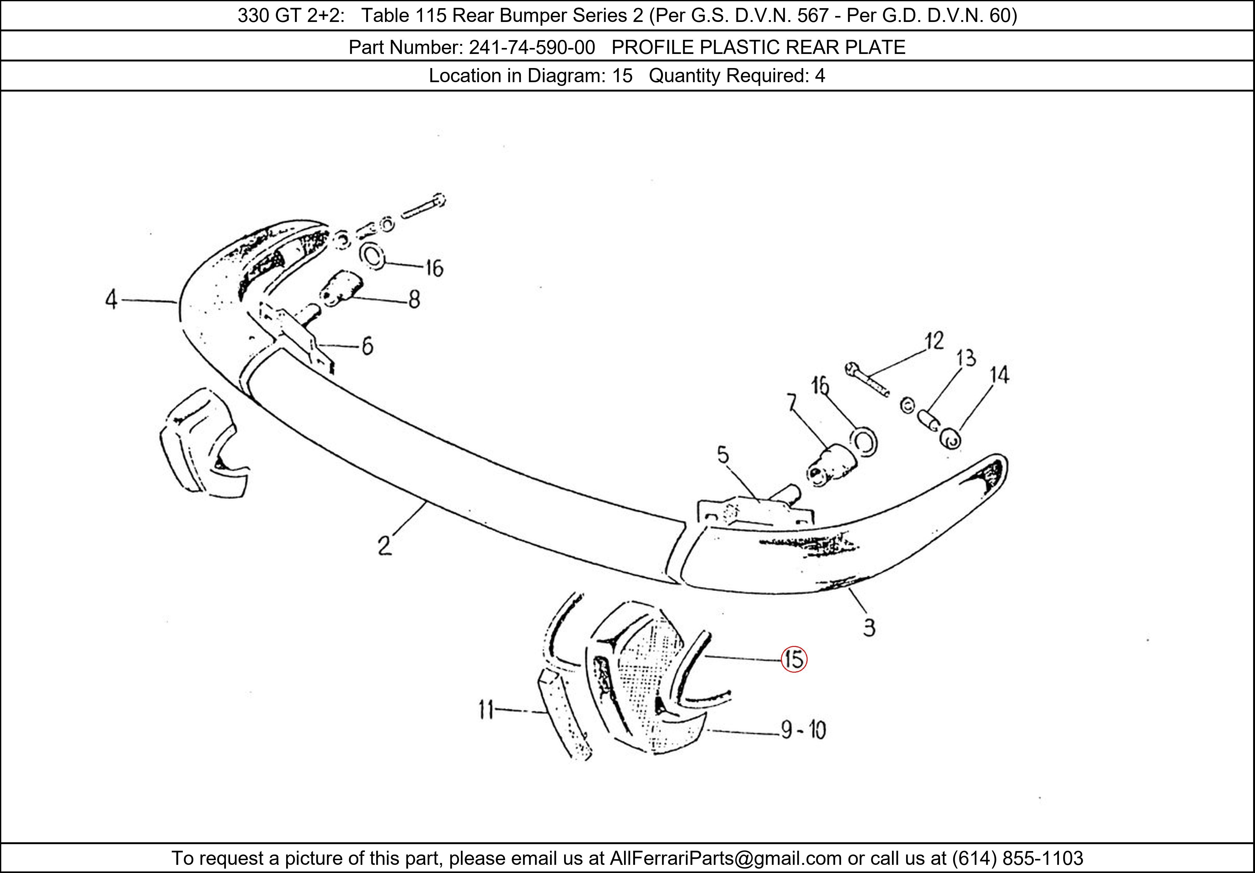 Ferrari Part 241-74-590-00