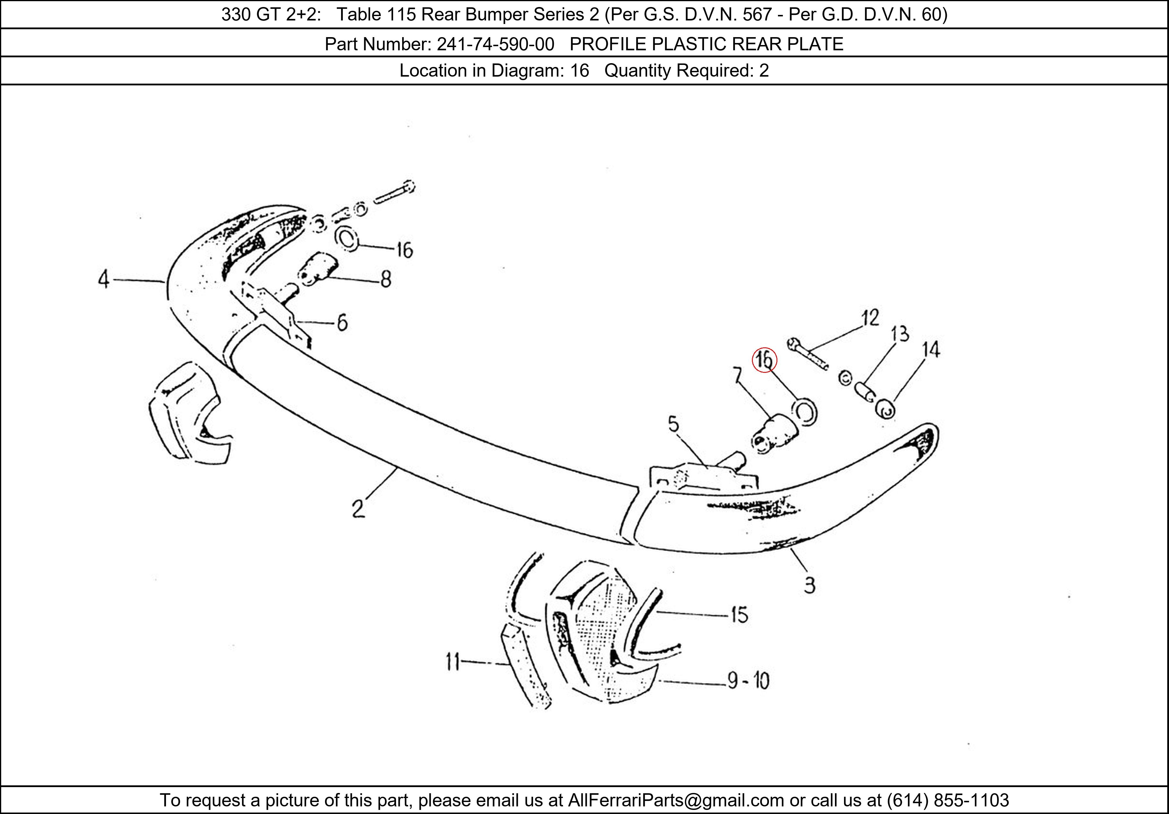 Ferrari Part 241-74-590-00