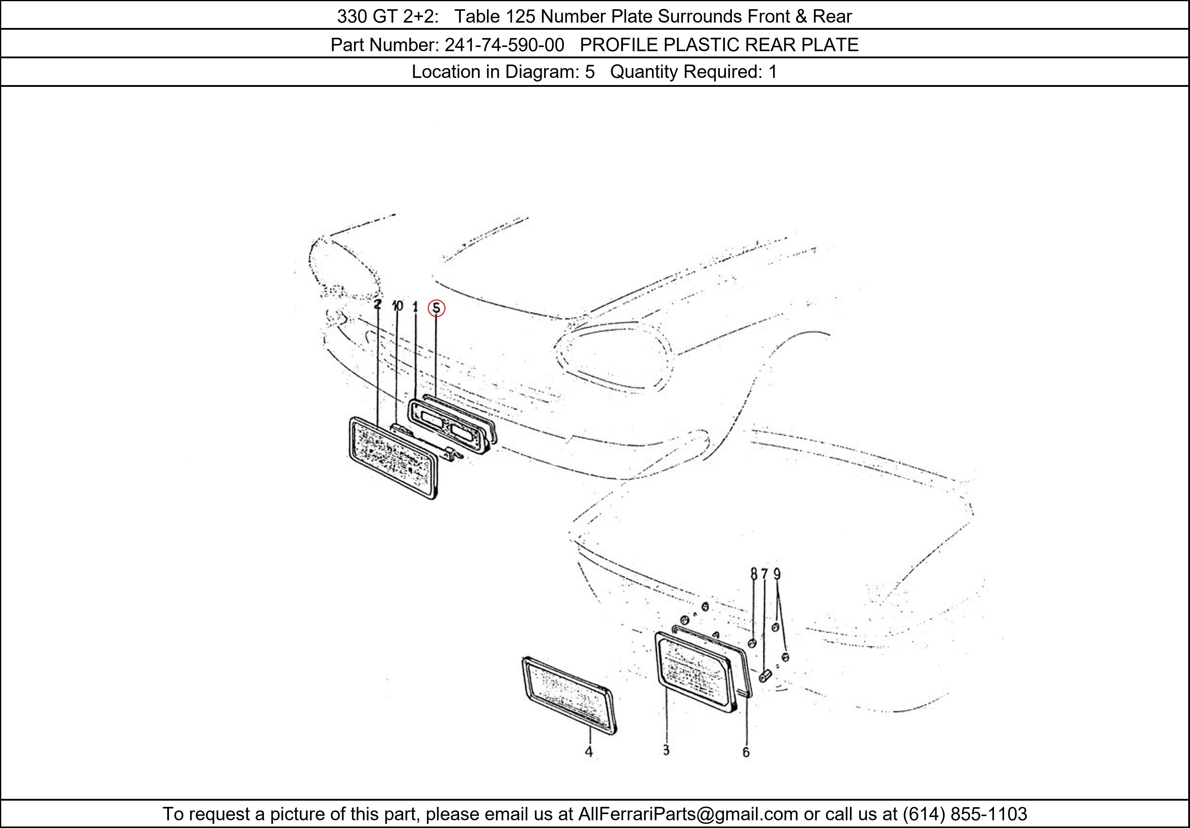 Ferrari Part 241-74-590-00