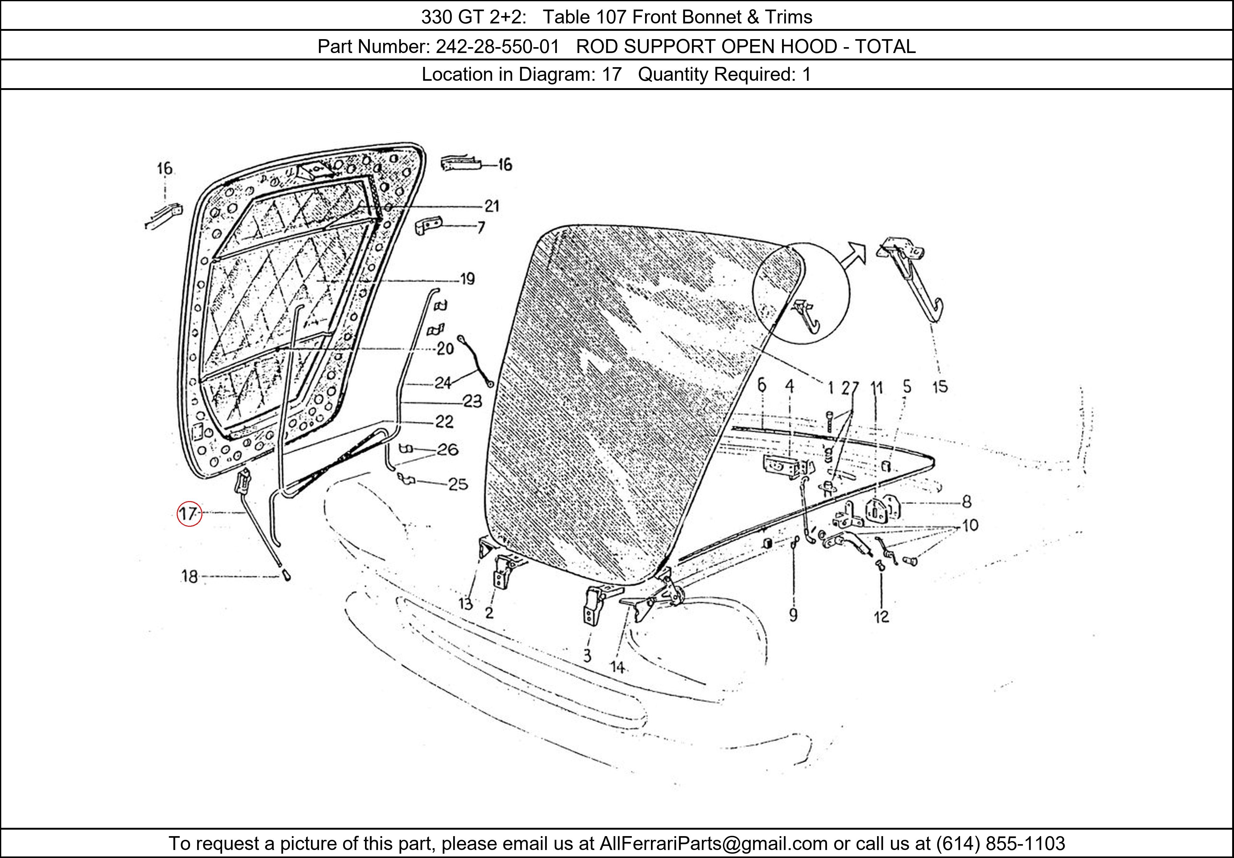 Ferrari Part 242-28-550-01