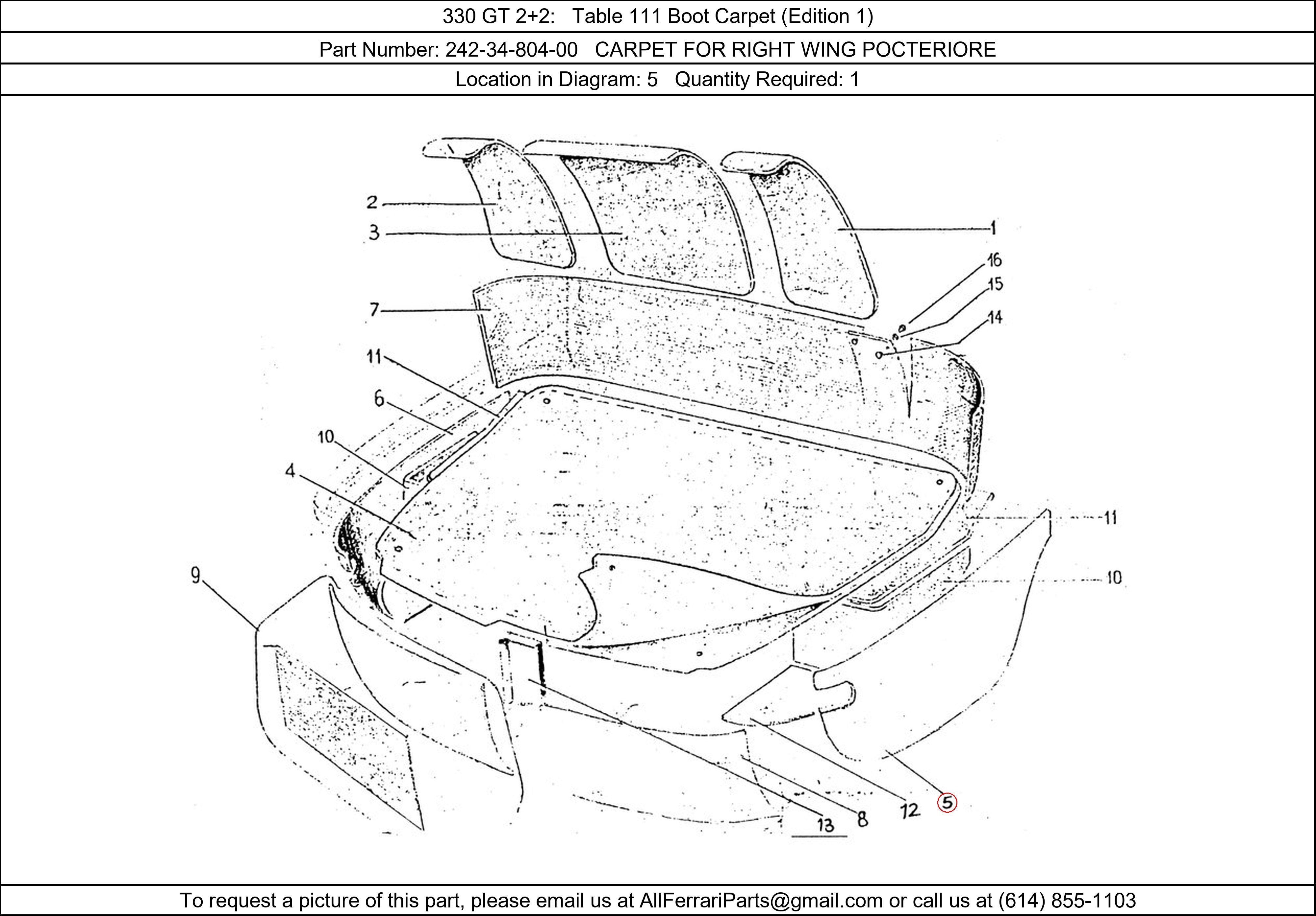 Ferrari Part 242-34-804-00