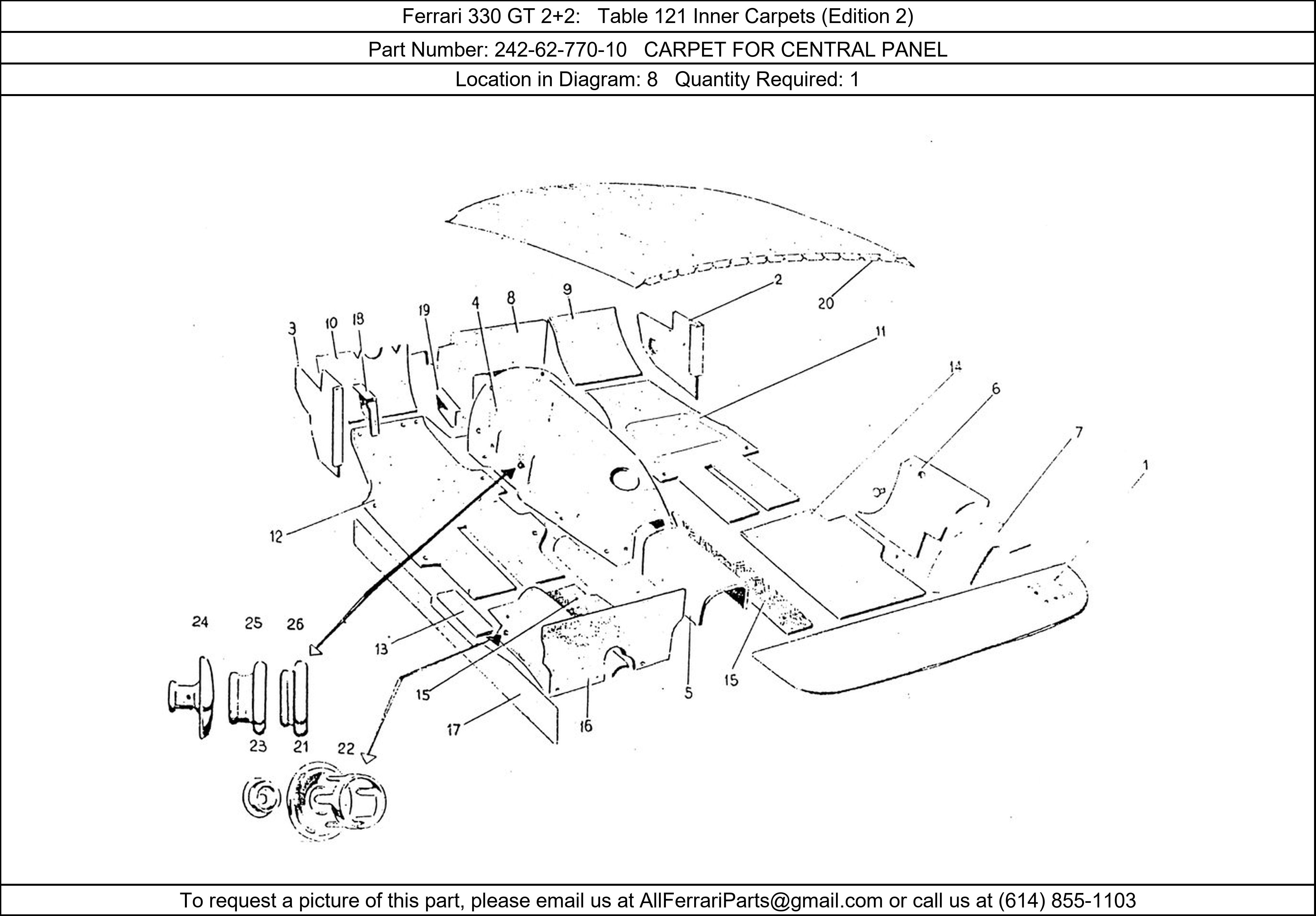 Ferrari Part 242-62-770-10