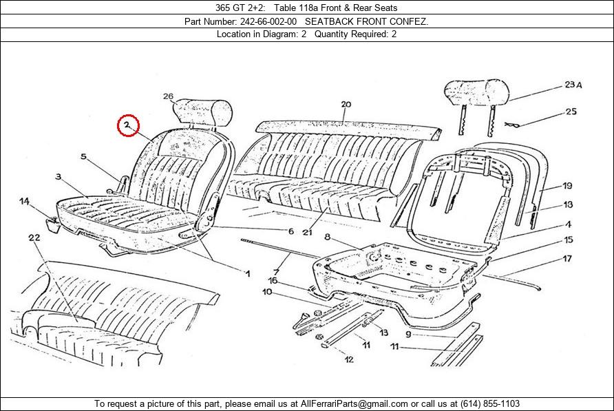 Ferrari Part 242-66-002-00