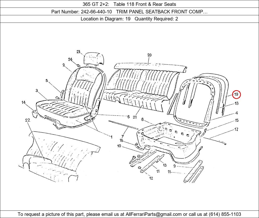 Ferrari Part 242-66-440-10