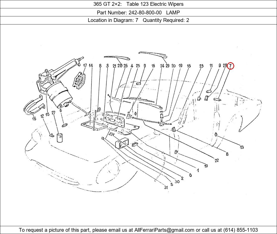 Ferrari Part 242-80-800-00