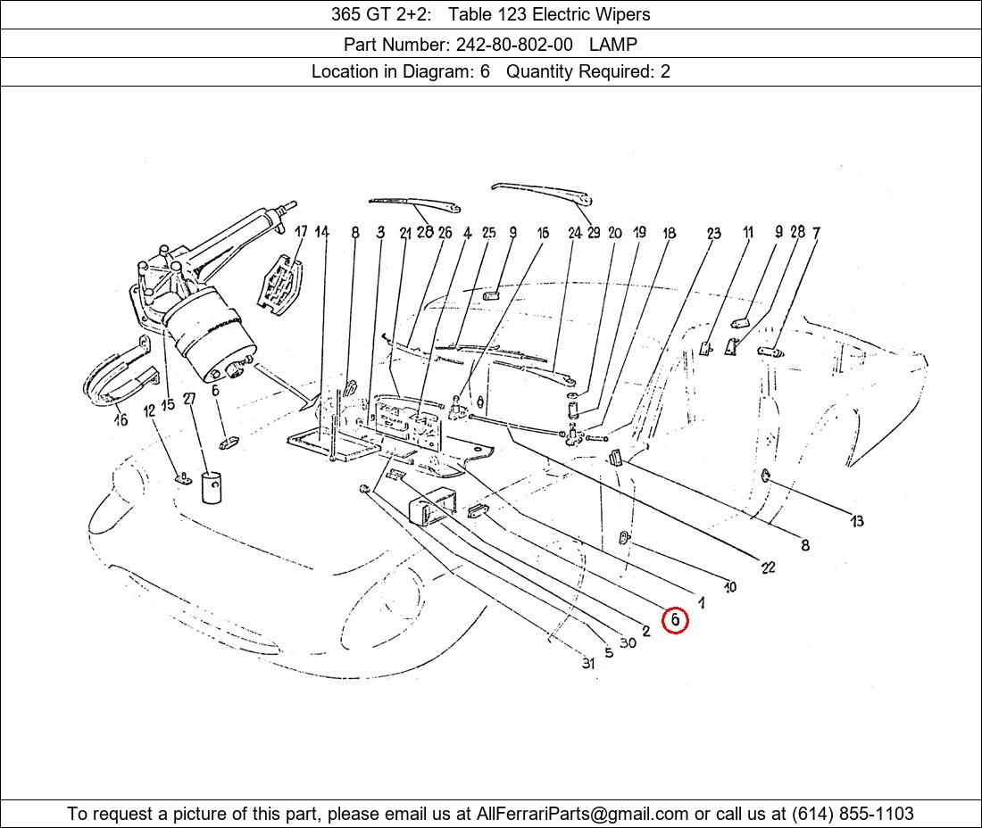 Ferrari Part 242-80-802-00