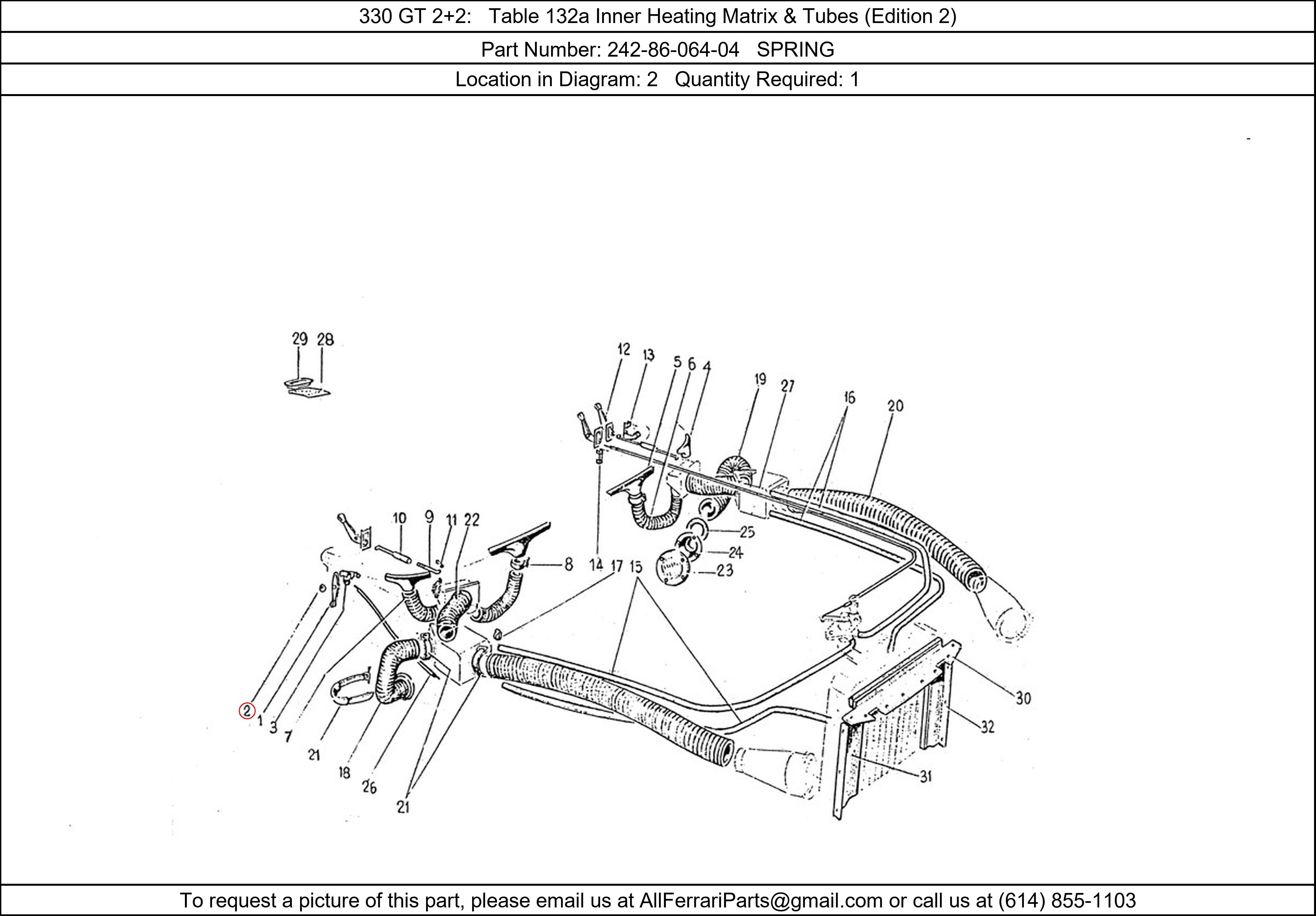 Ferrari Part 242-86-064-04
