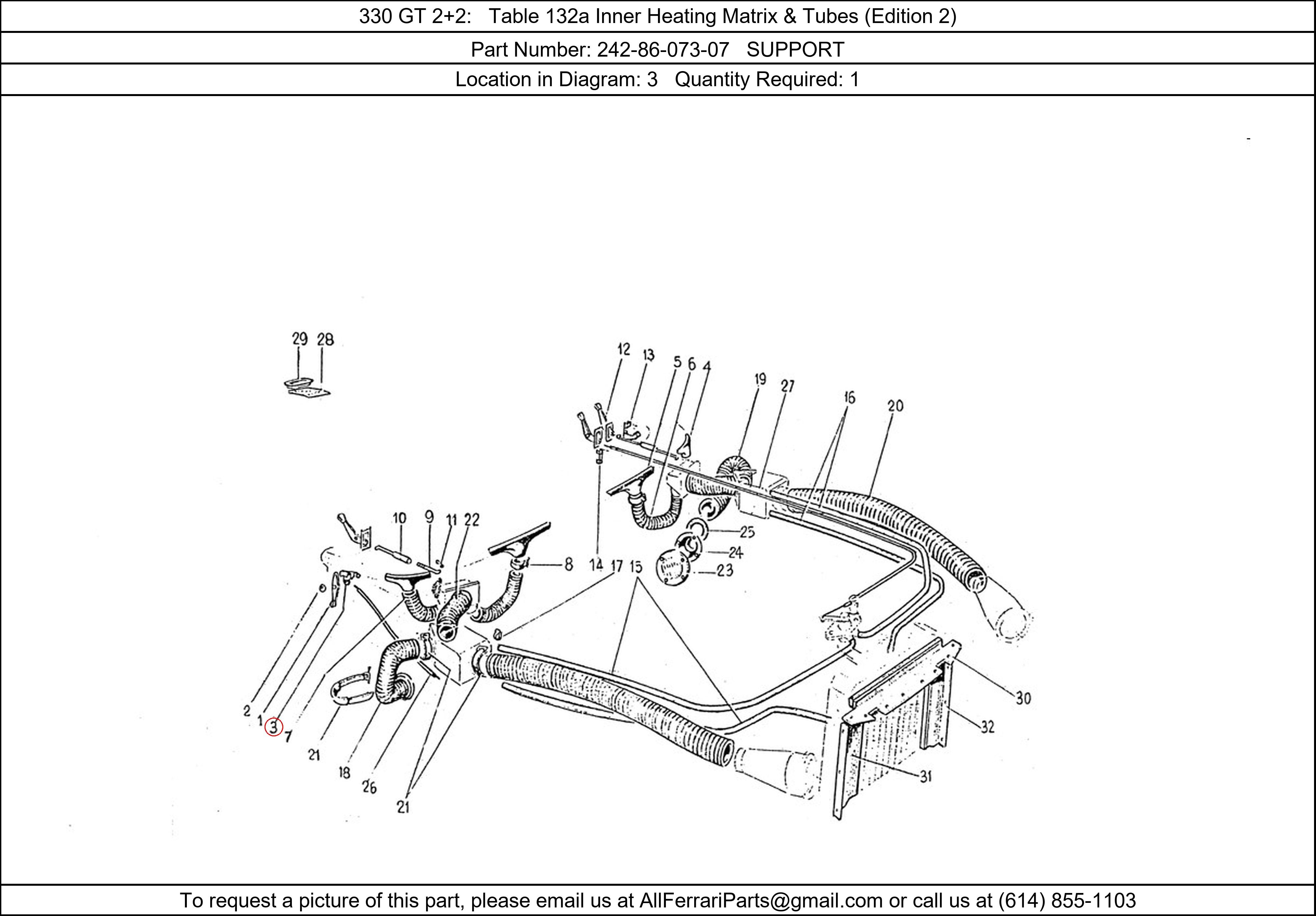 Ferrari Part 242-86-073-07