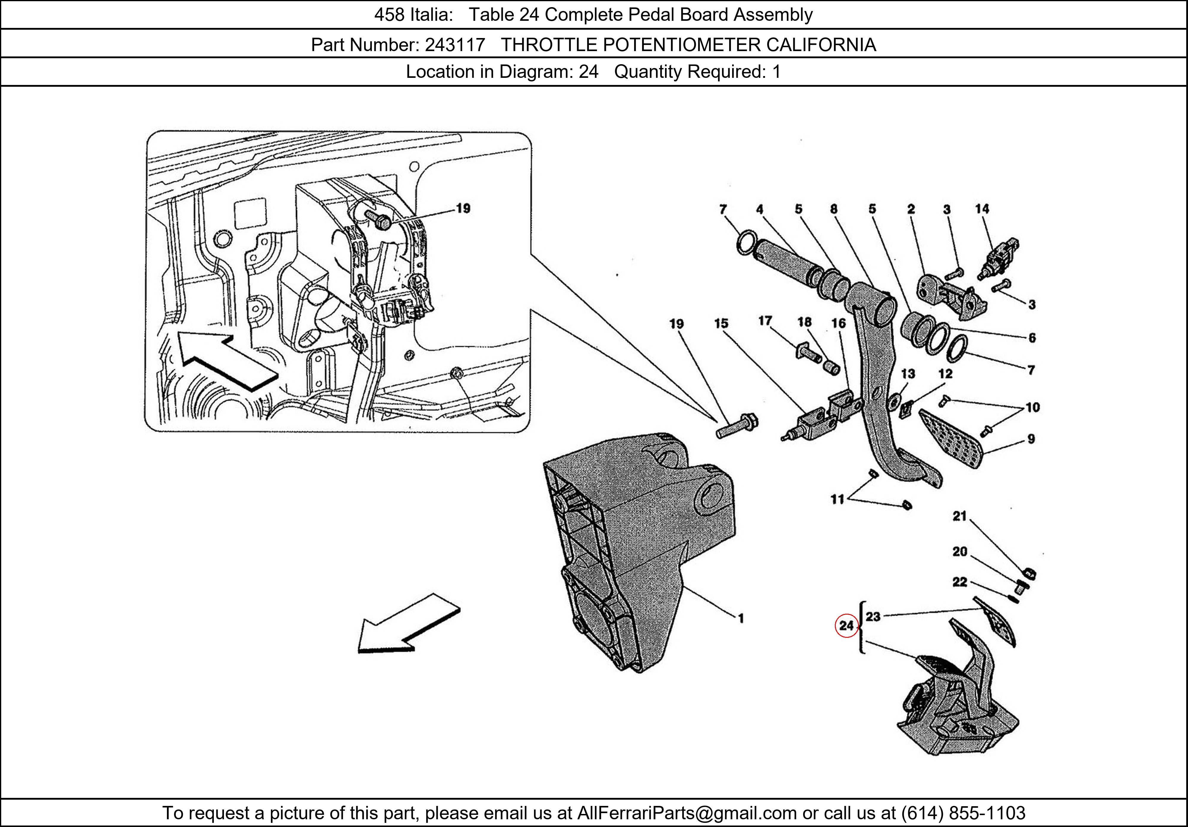 Ferrari Part 243117