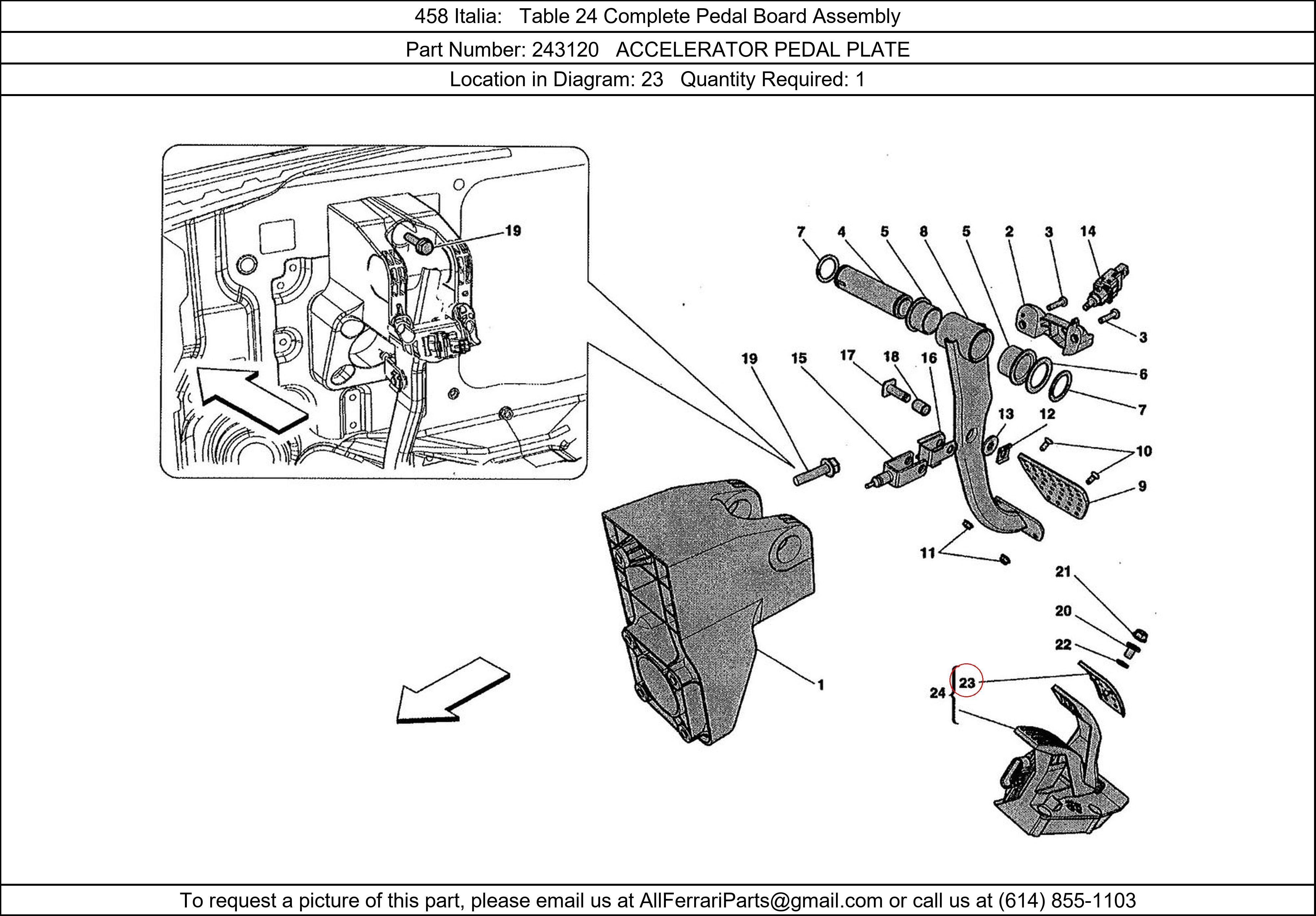 Ferrari Part 243120