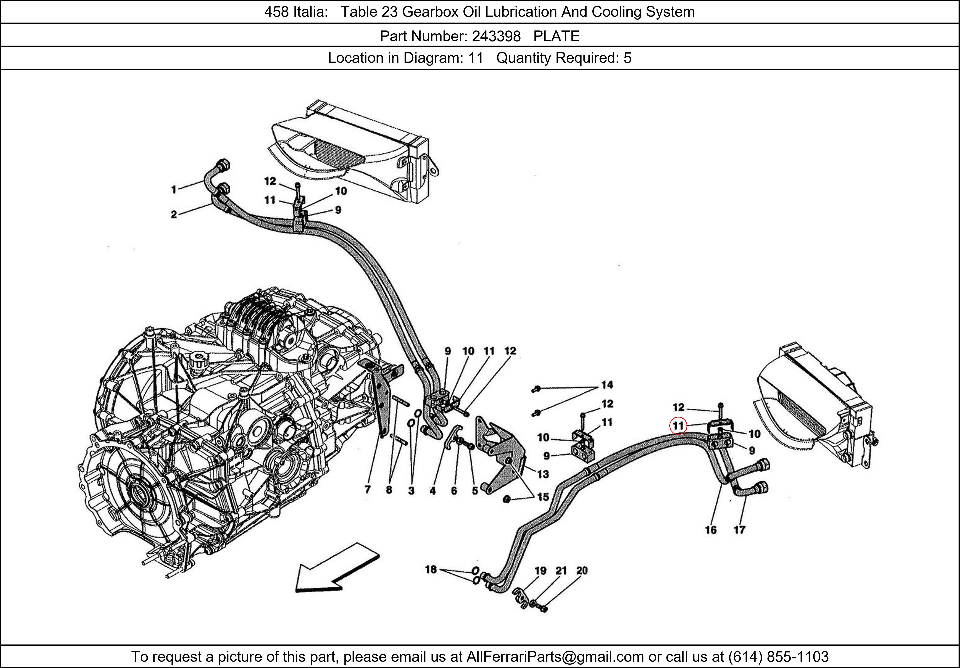 Ferrari Part 243398