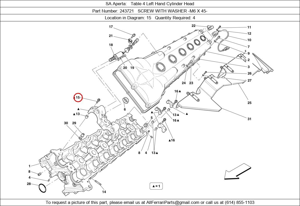 Ferrari Part 243721