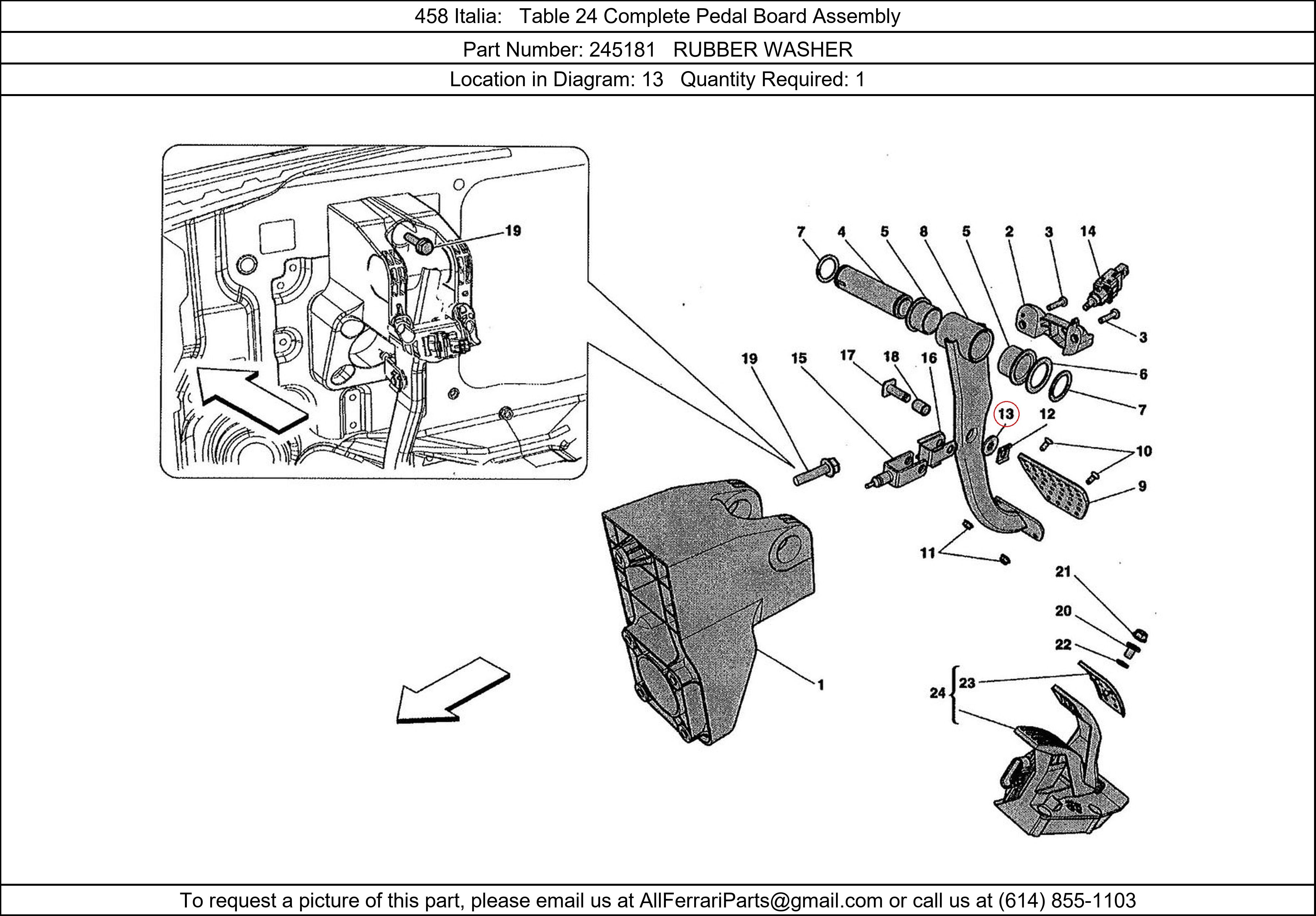 Ferrari Part 245181