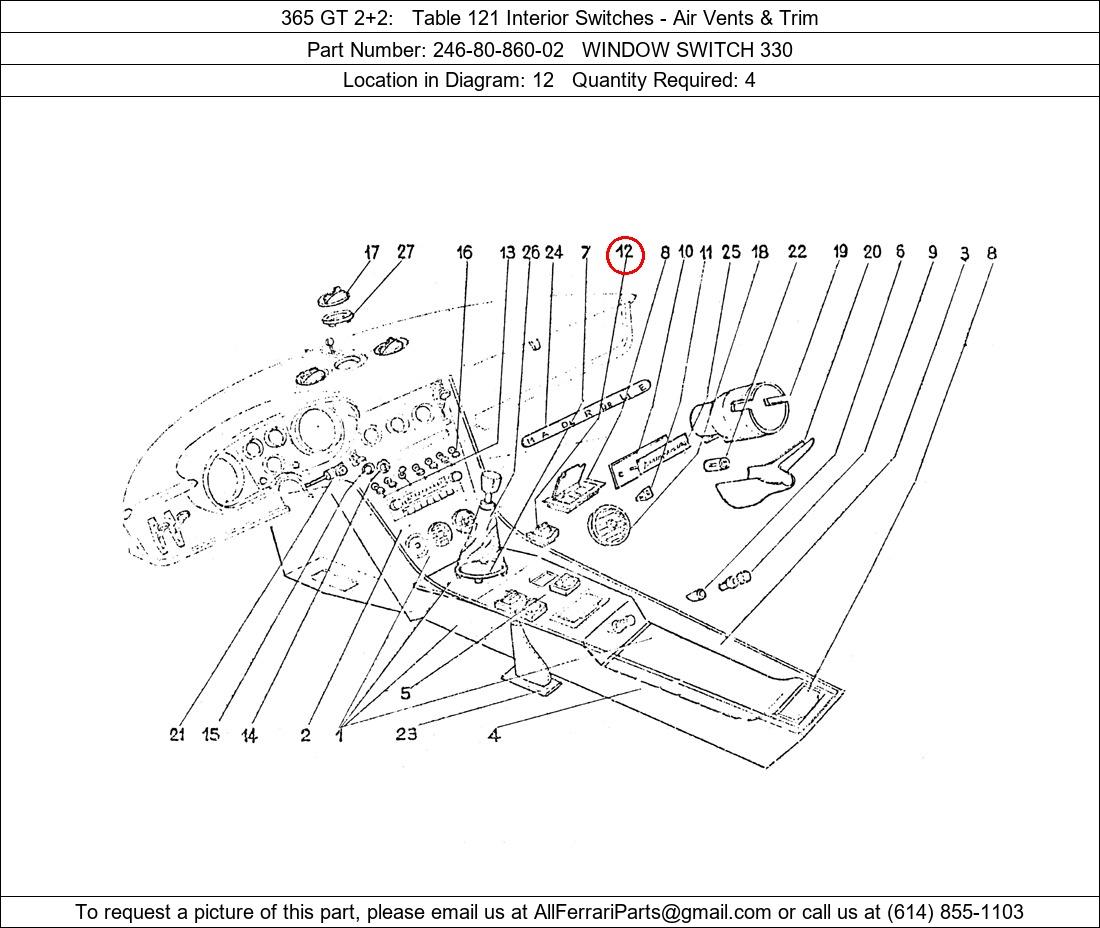 Ferrari Part 246-80-860-02