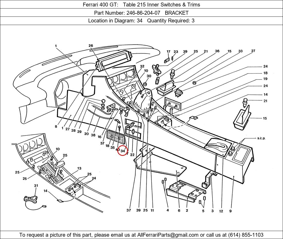 Ferrari Part 246-86-204-07