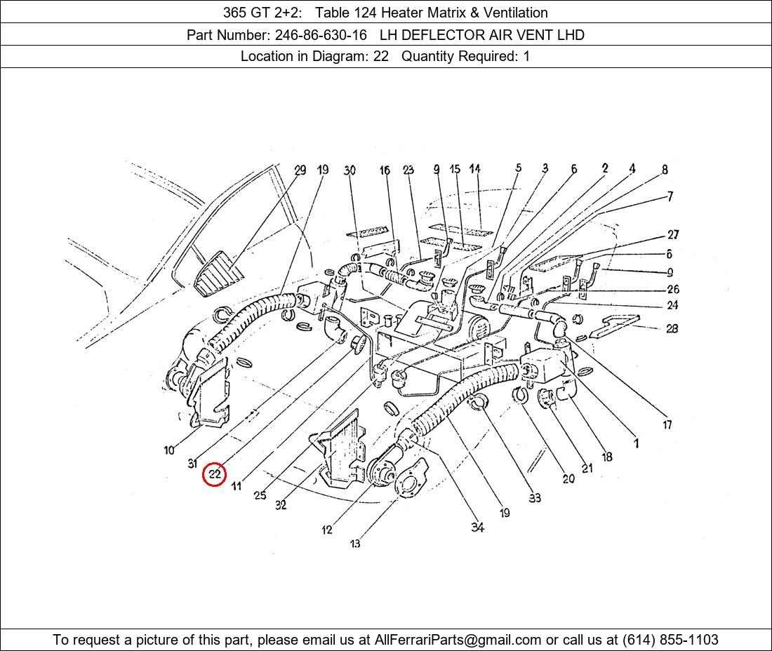 Ferrari Part 246-86-630-16