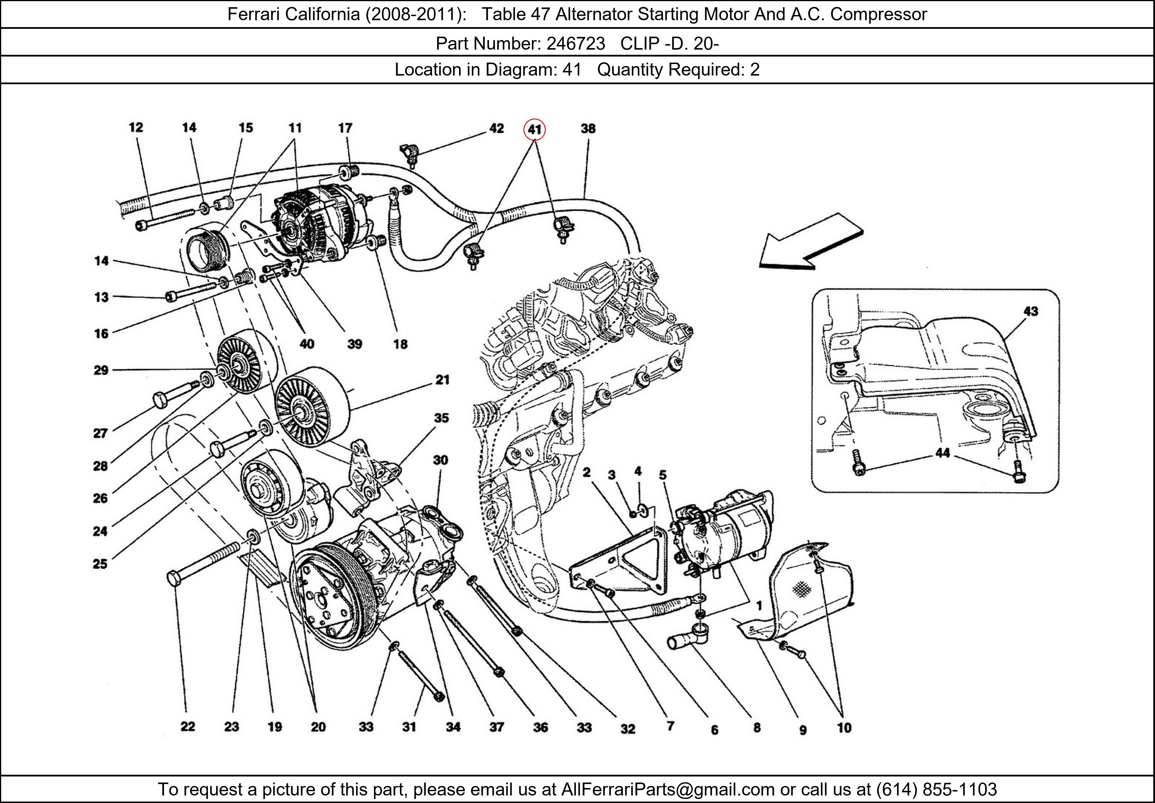 Ferrari Part 246723