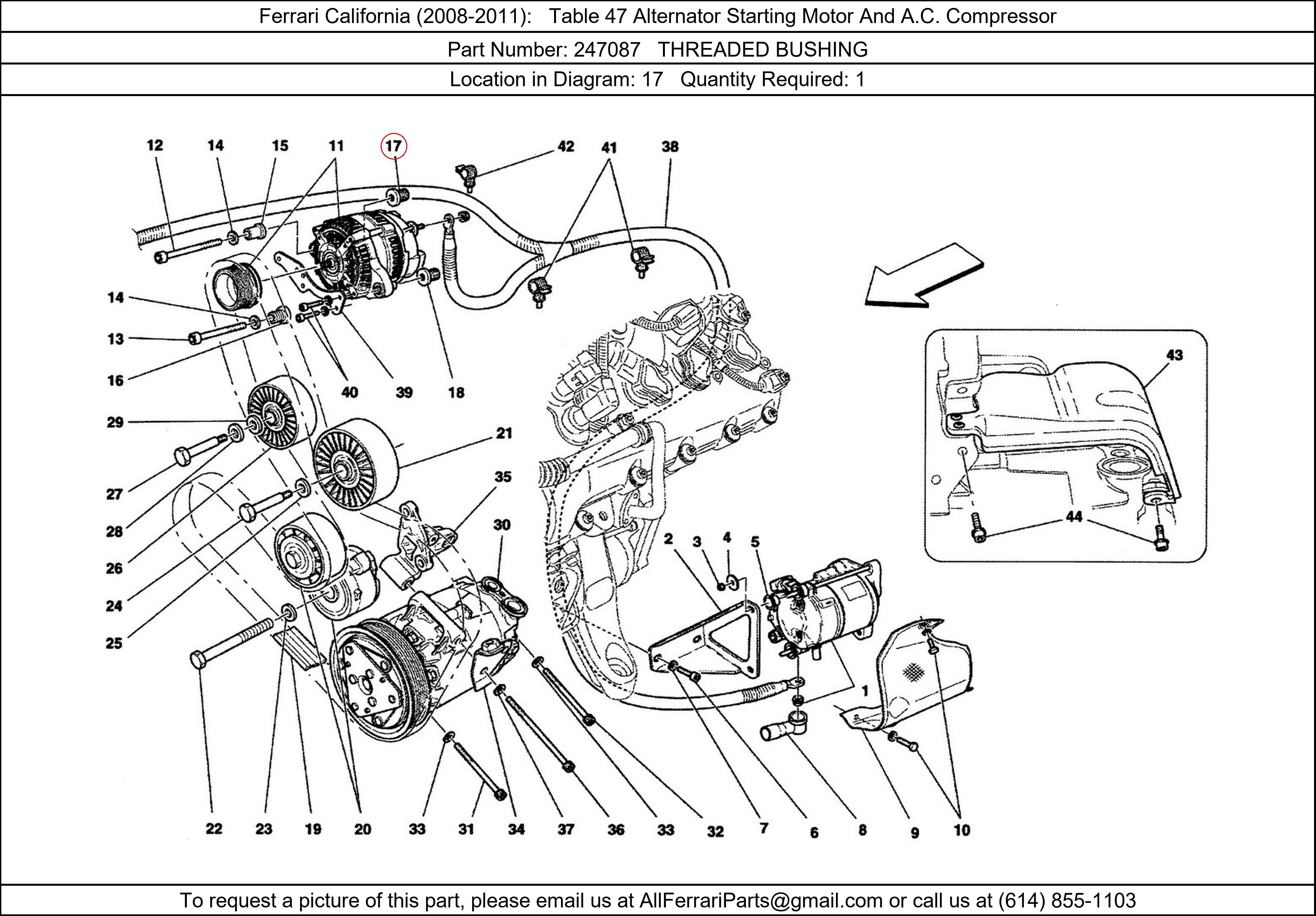 Ferrari Part 247087