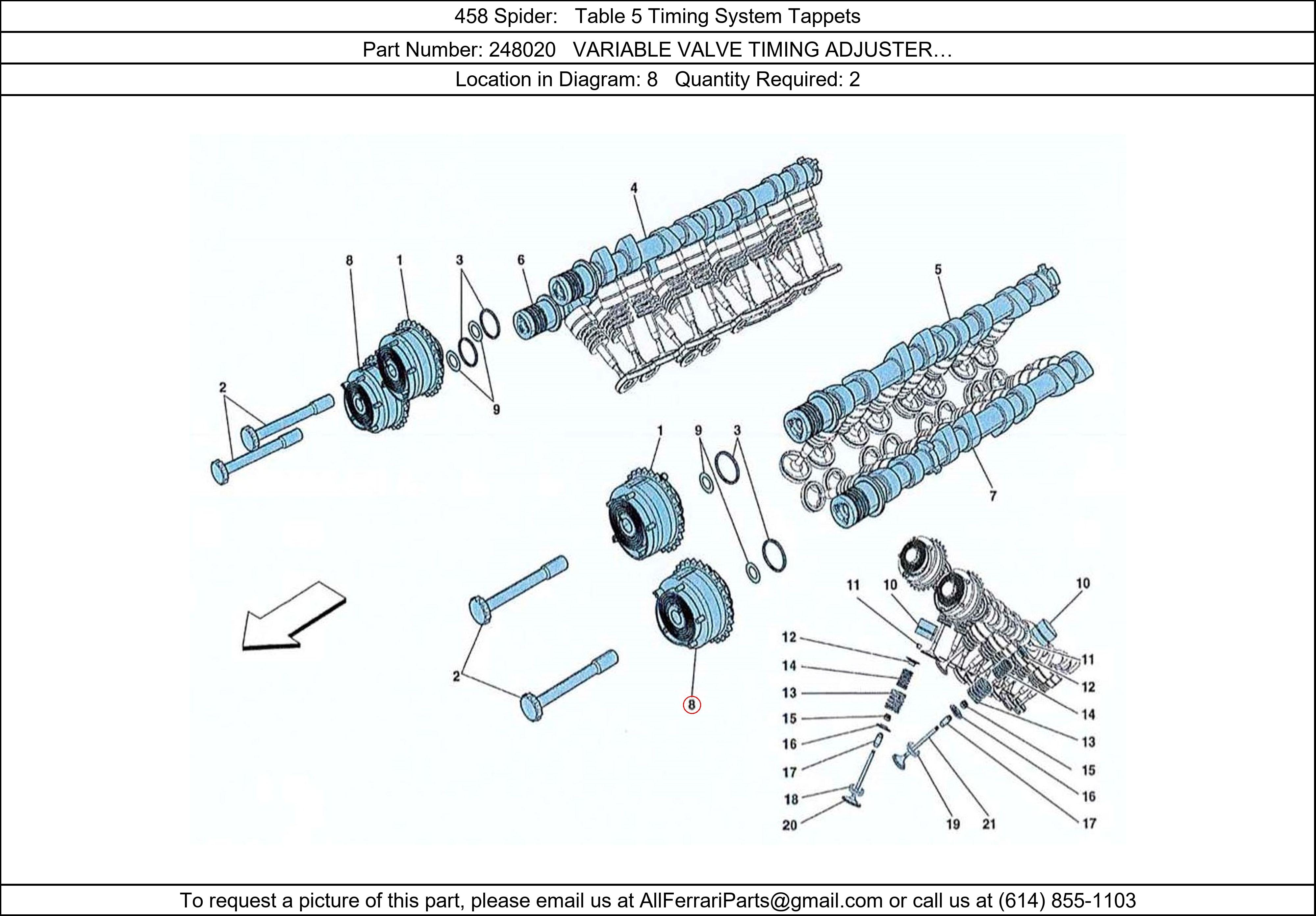 Ferrari Part 248020