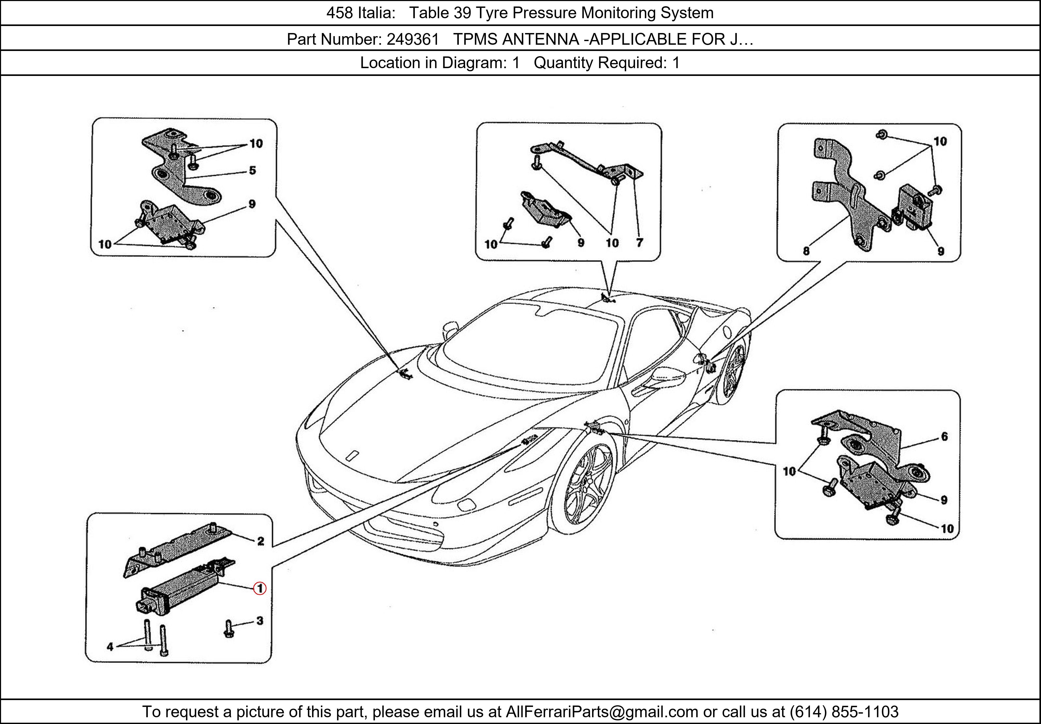 Ferrari Part 249361