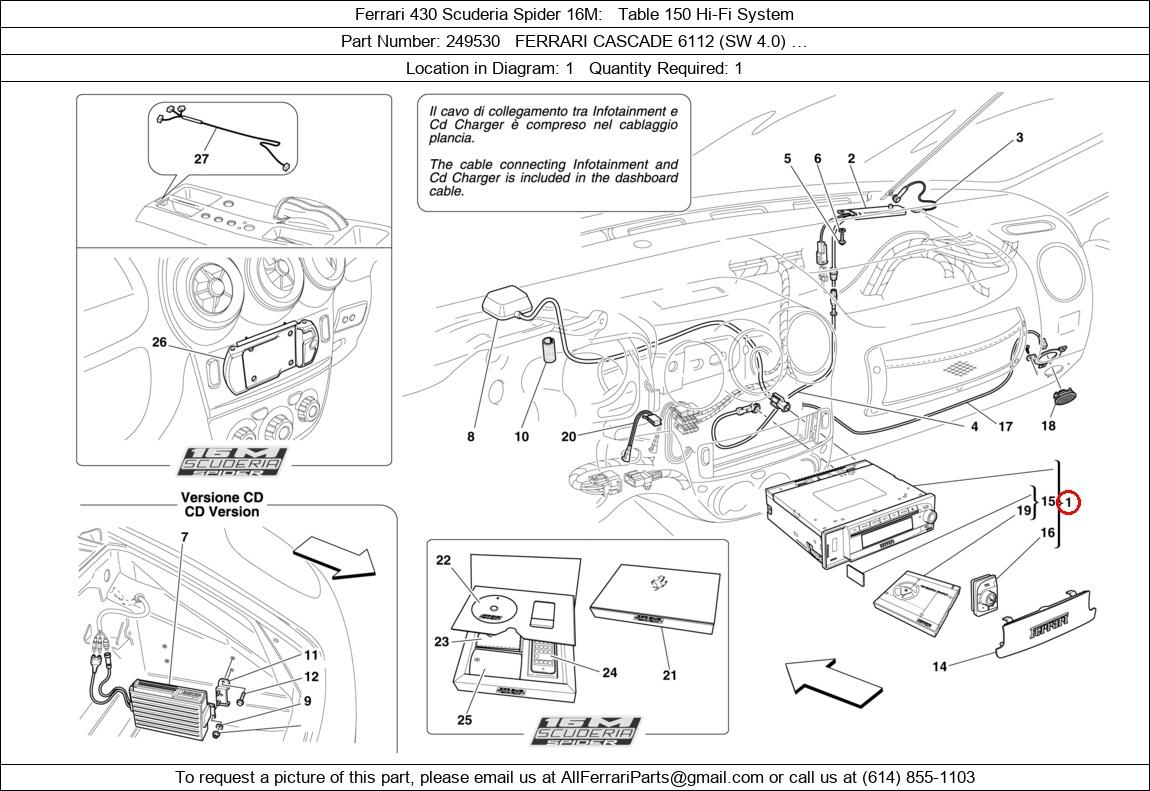 Ferrari Part 249530