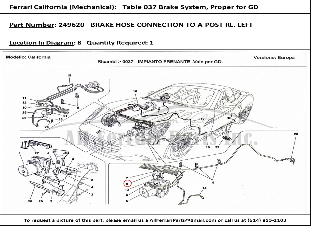 Ferrari Part 249620