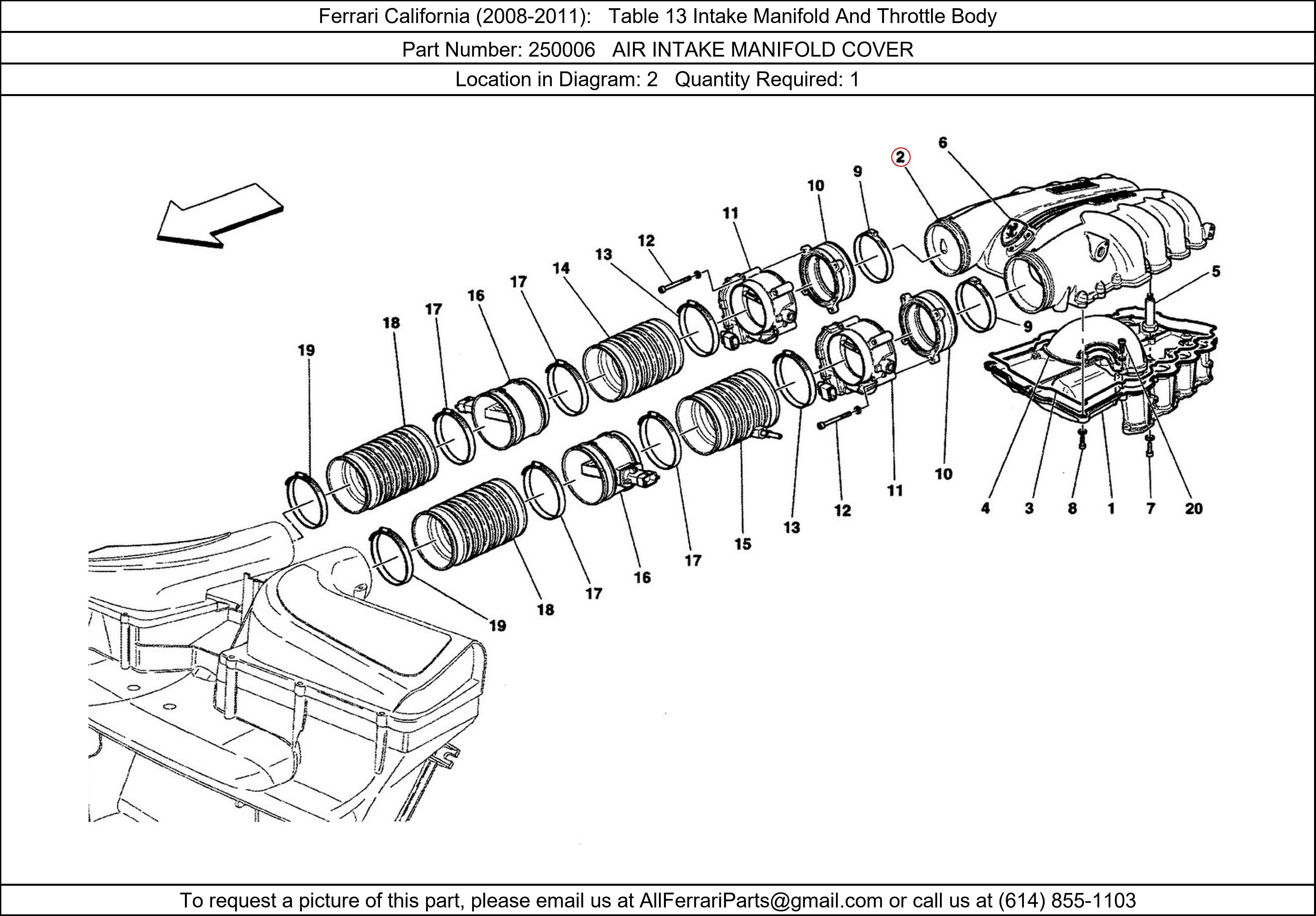 Ferrari Part 250006