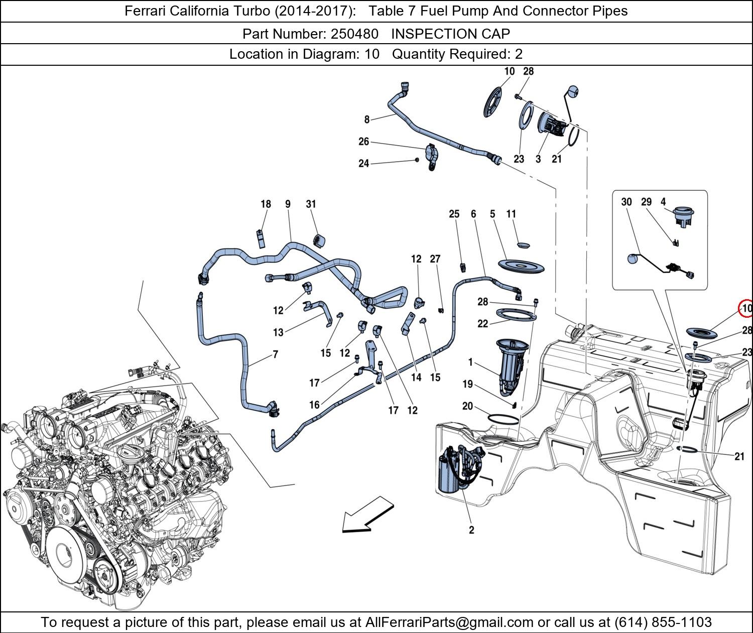 Ferrari Part 250480