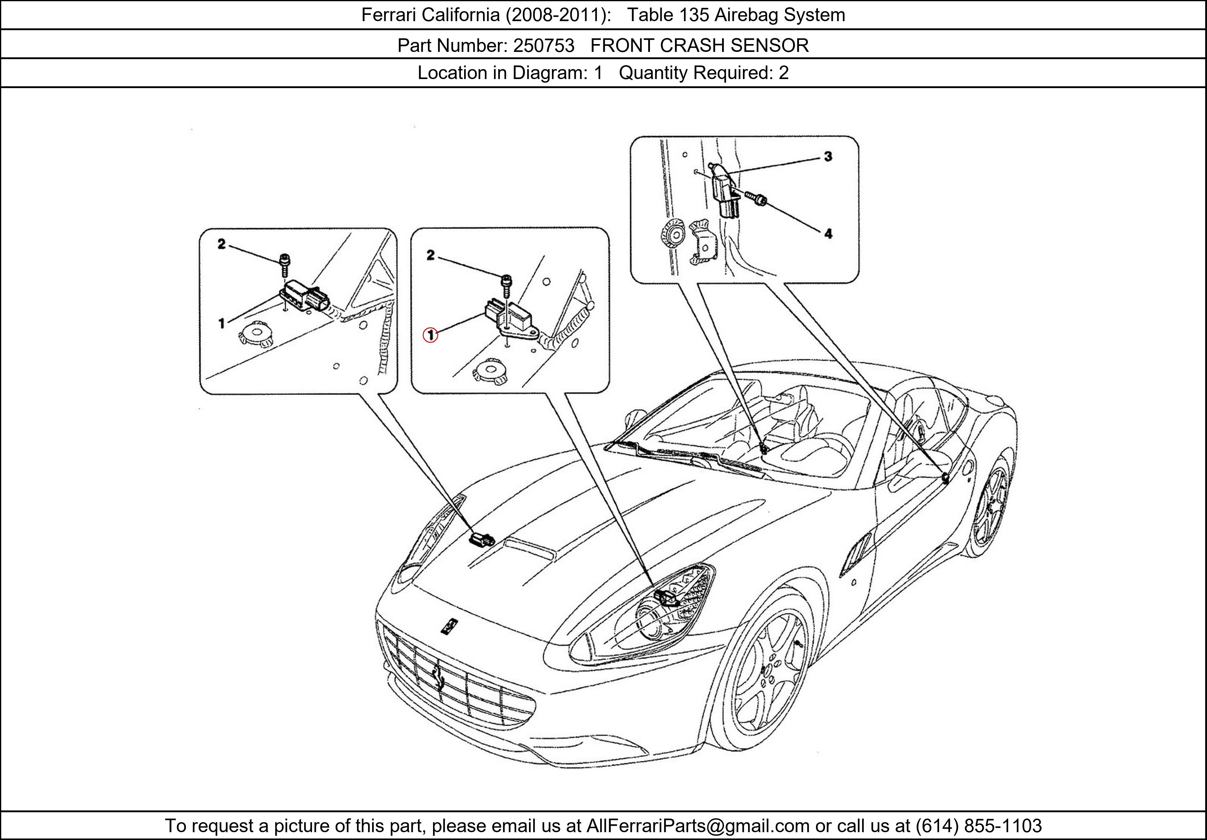 Ferrari Part 250753