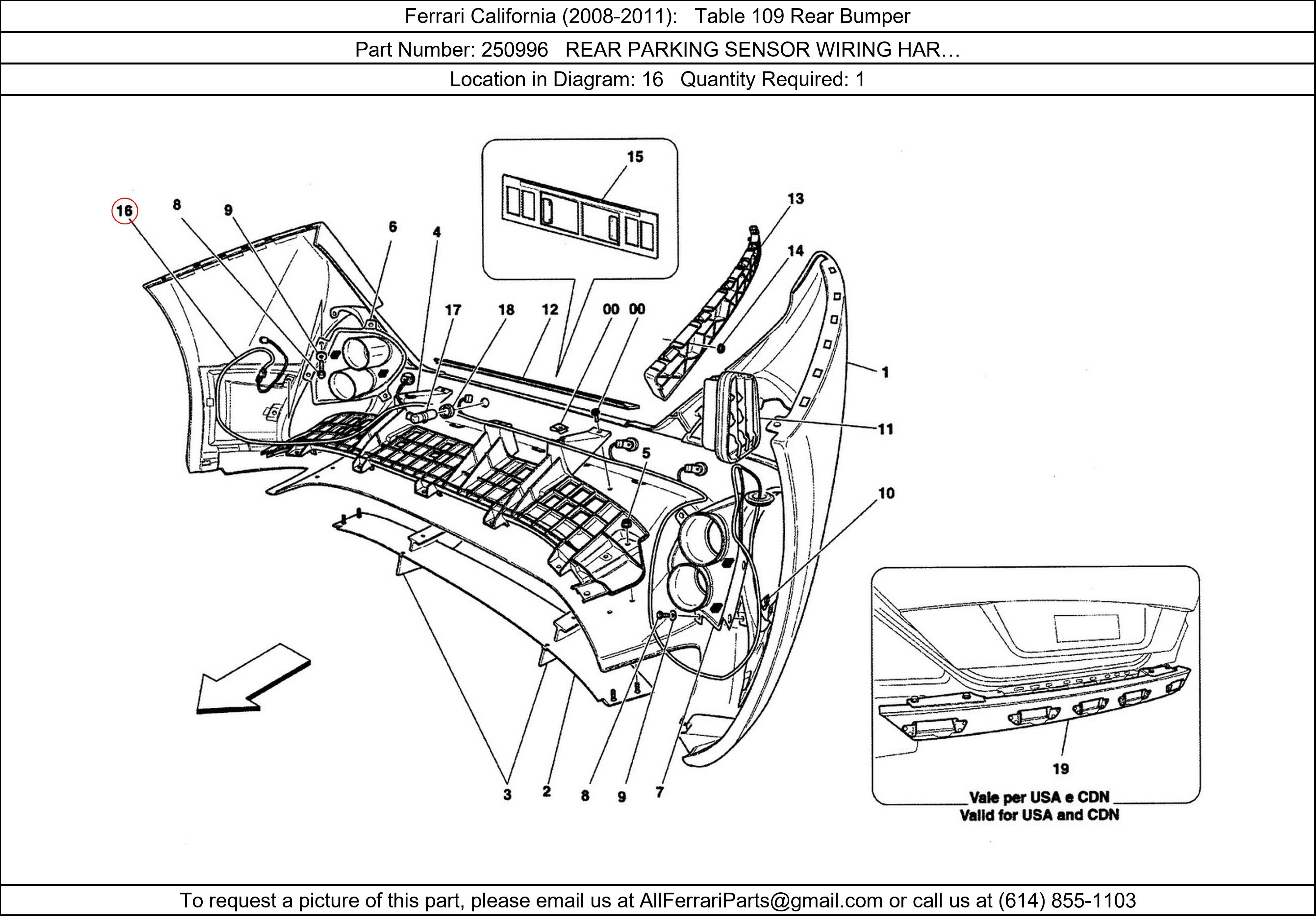 Ferrari Part 250996