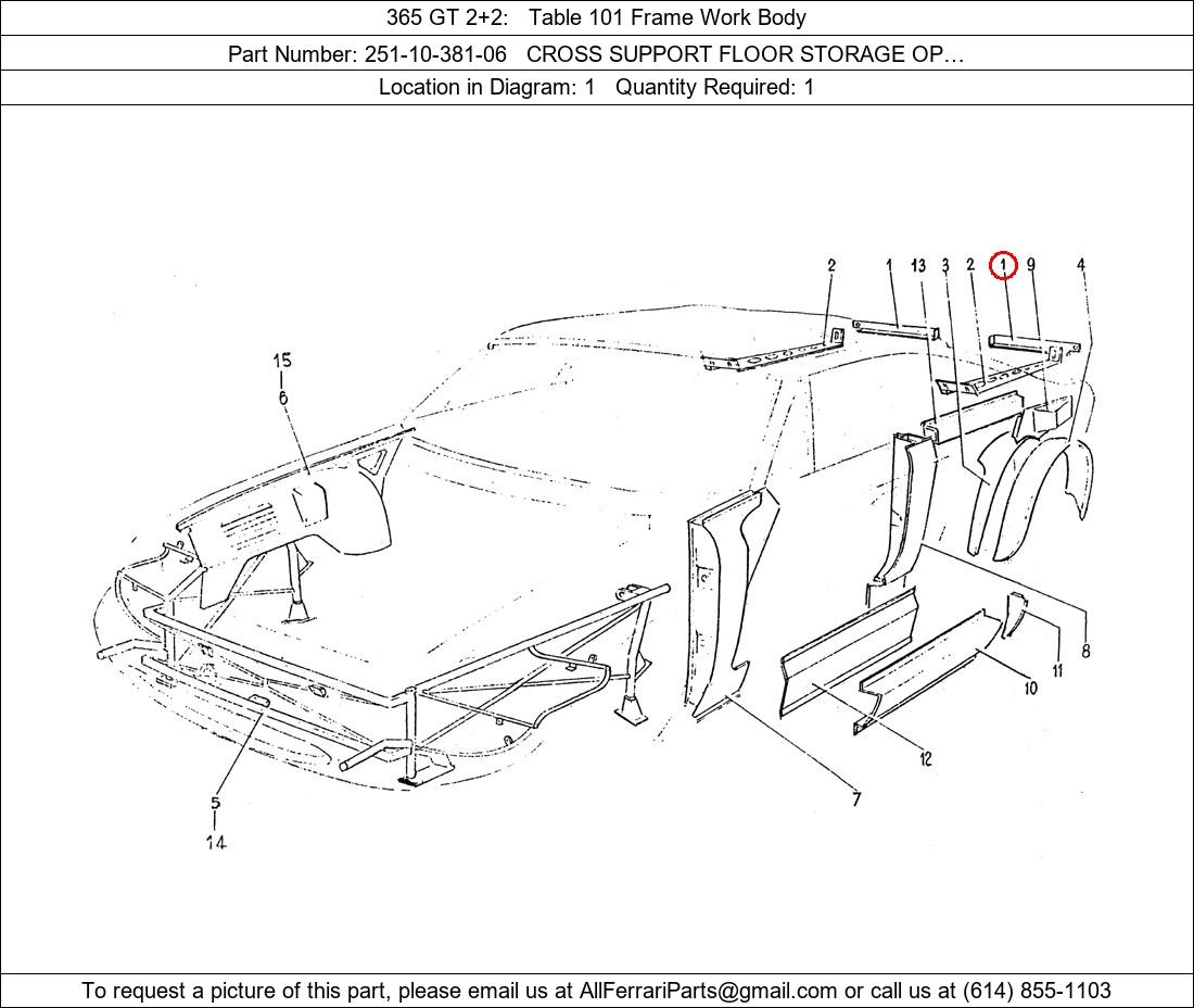 Ferrari Part 251-10-381-06