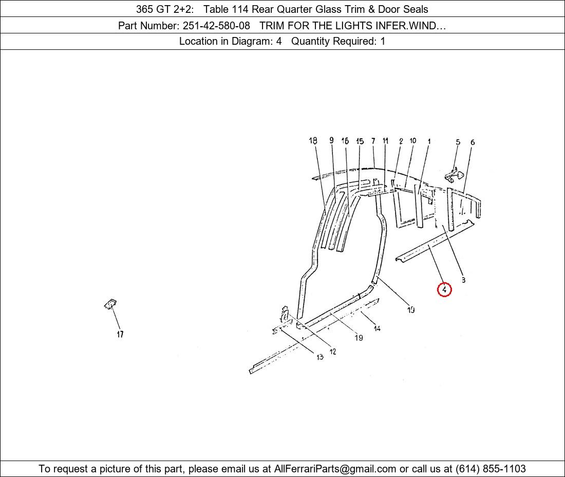Ferrari Part 251-42-580-08