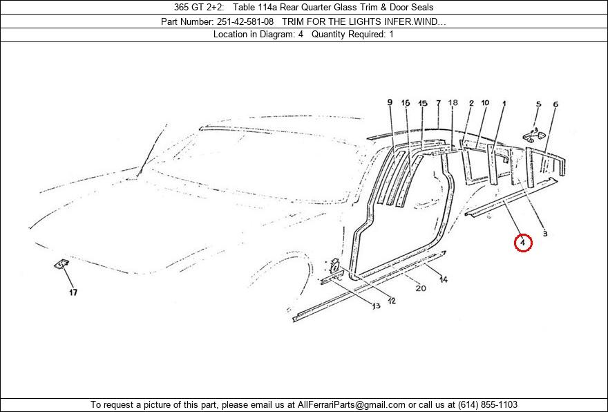 Ferrari Part 251-42-581-08