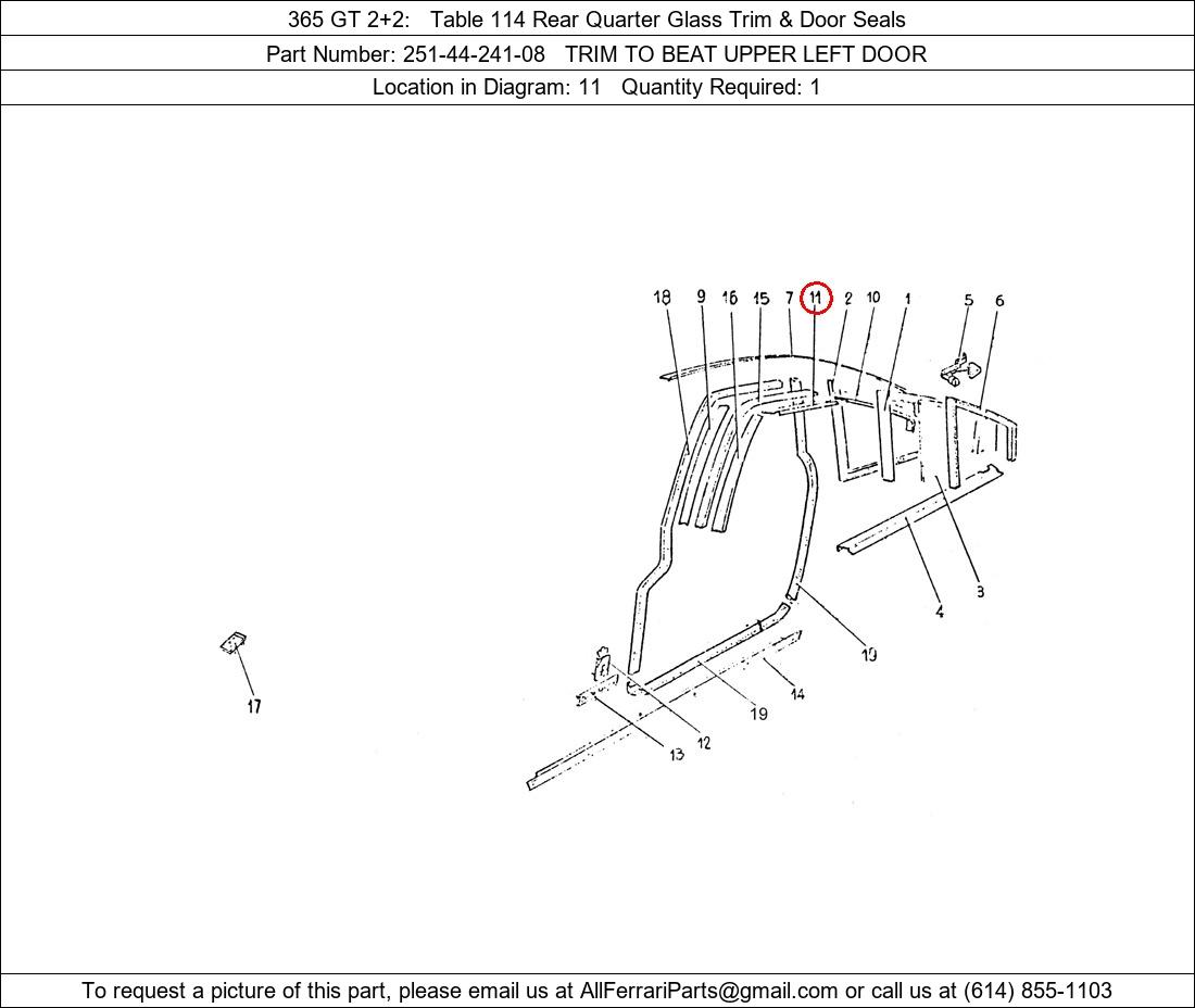 Ferrari Part 251-44-241-08