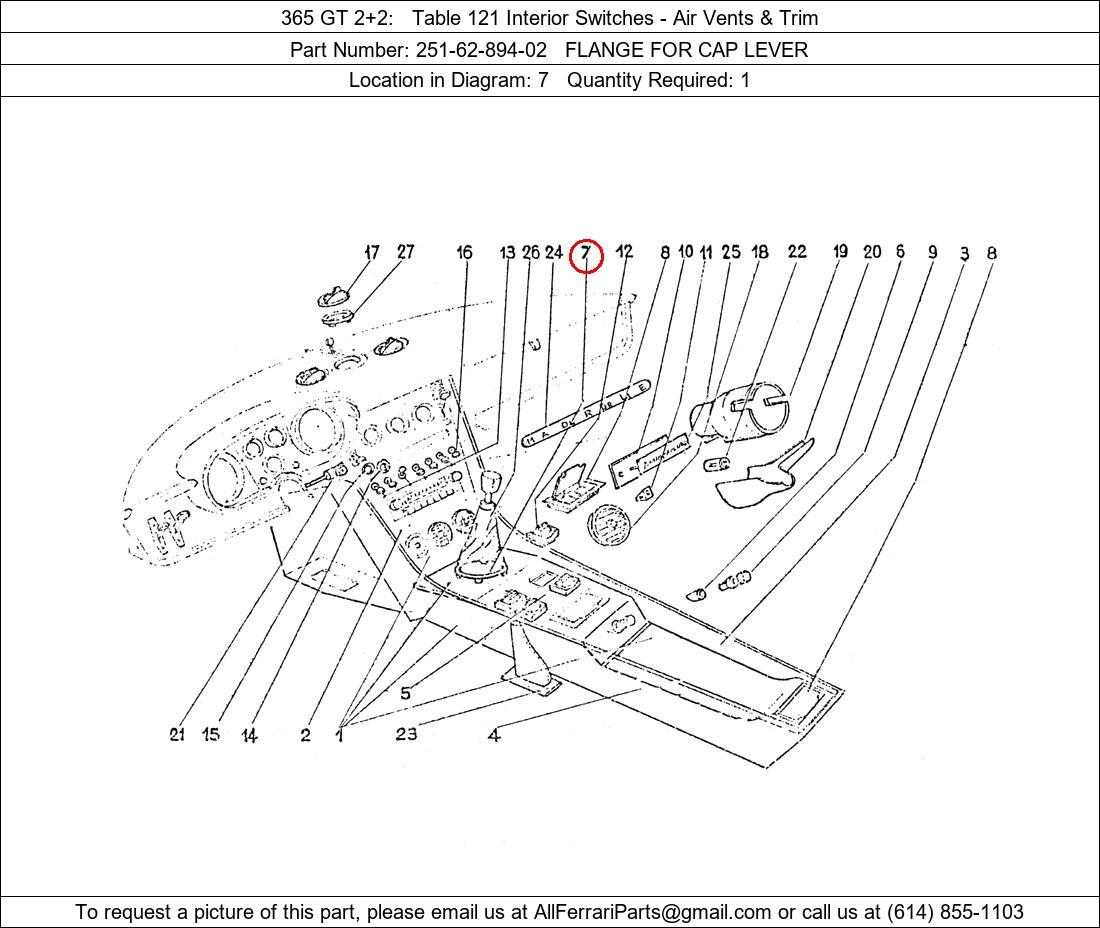 Ferrari Part 251-62-894-02