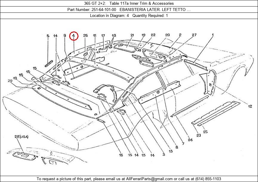 Ferrari Part 251-64-101-00