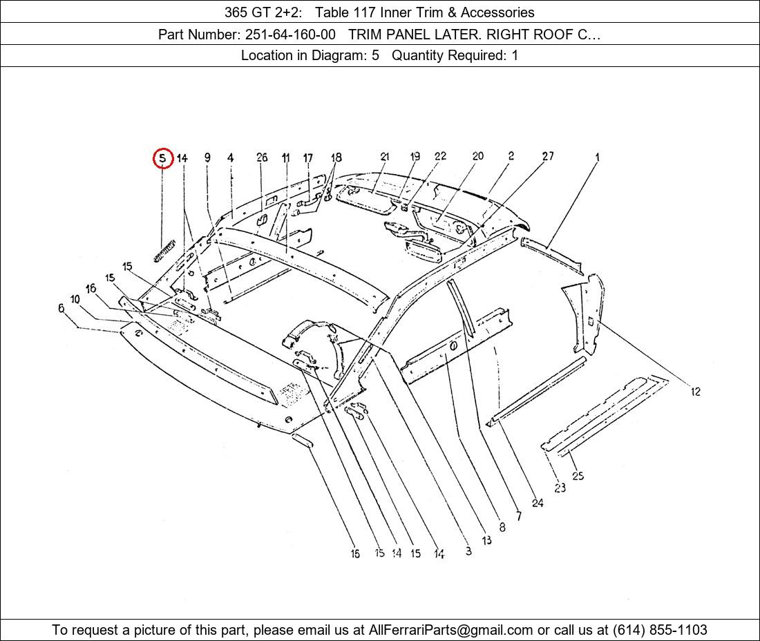 Ferrari Part 251-64-160-00