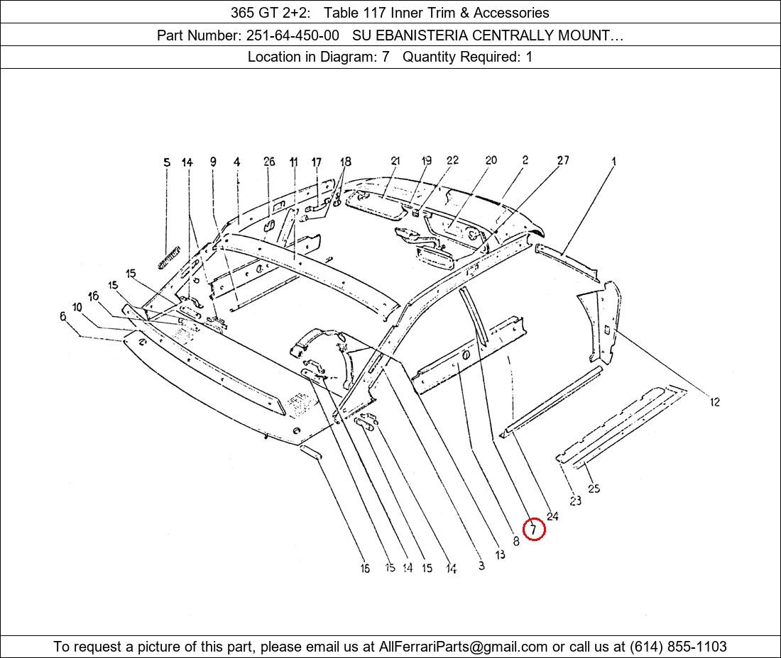 Ferrari Part 251-64-450-00