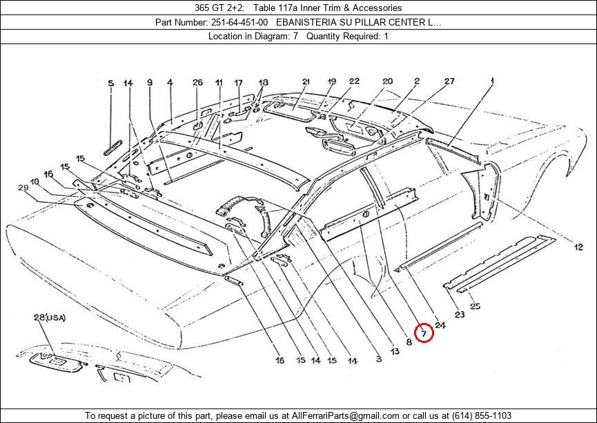 Ferrari Part 251-64-451-00