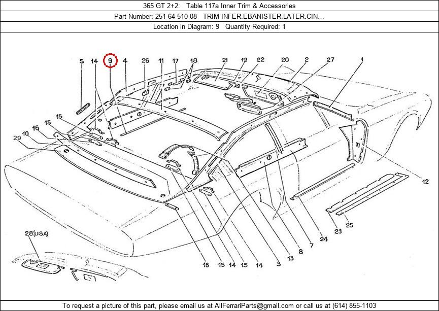 Ferrari Part 251-64-510-08