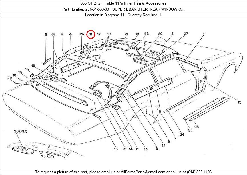Ferrari Part 251-64-530-00